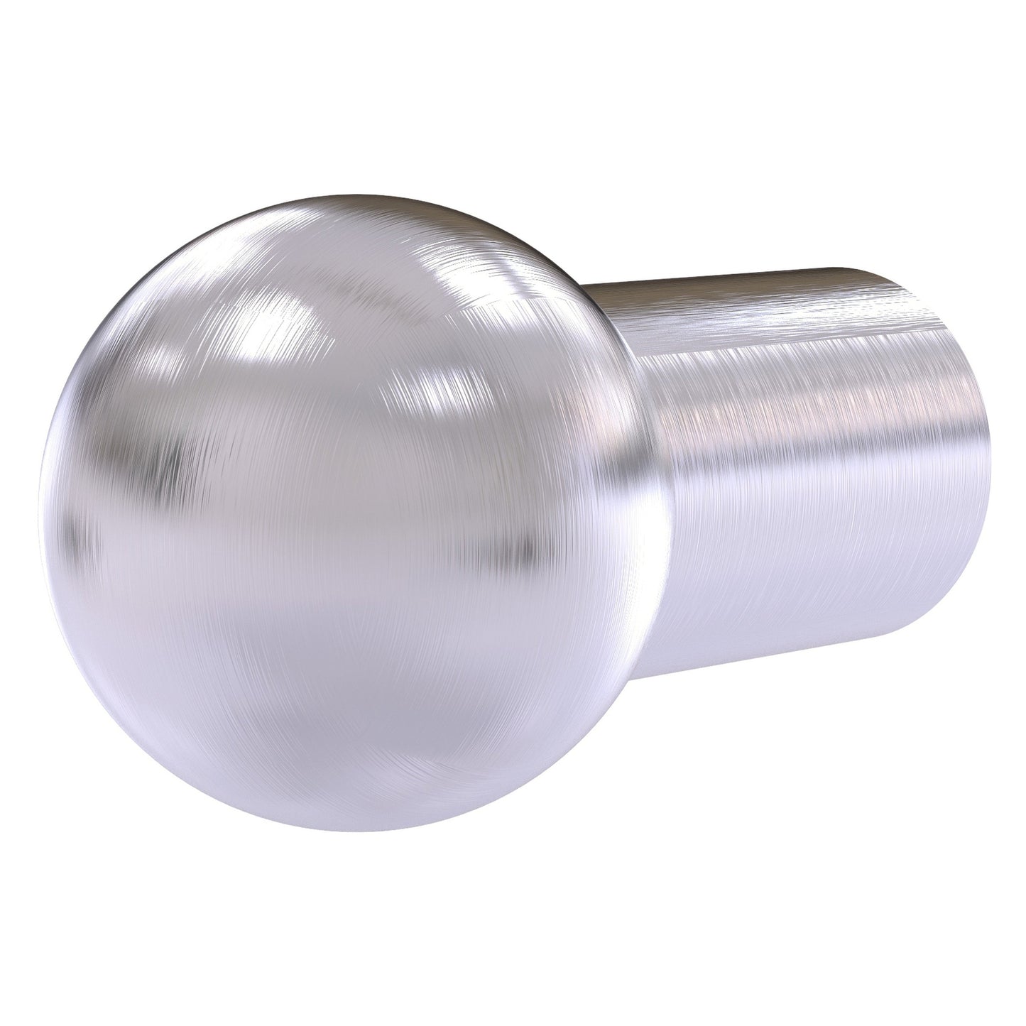 Allied Brass A-10 0.75" x 0.75" Satin Chrome Solid Brass Cabinet Knob
