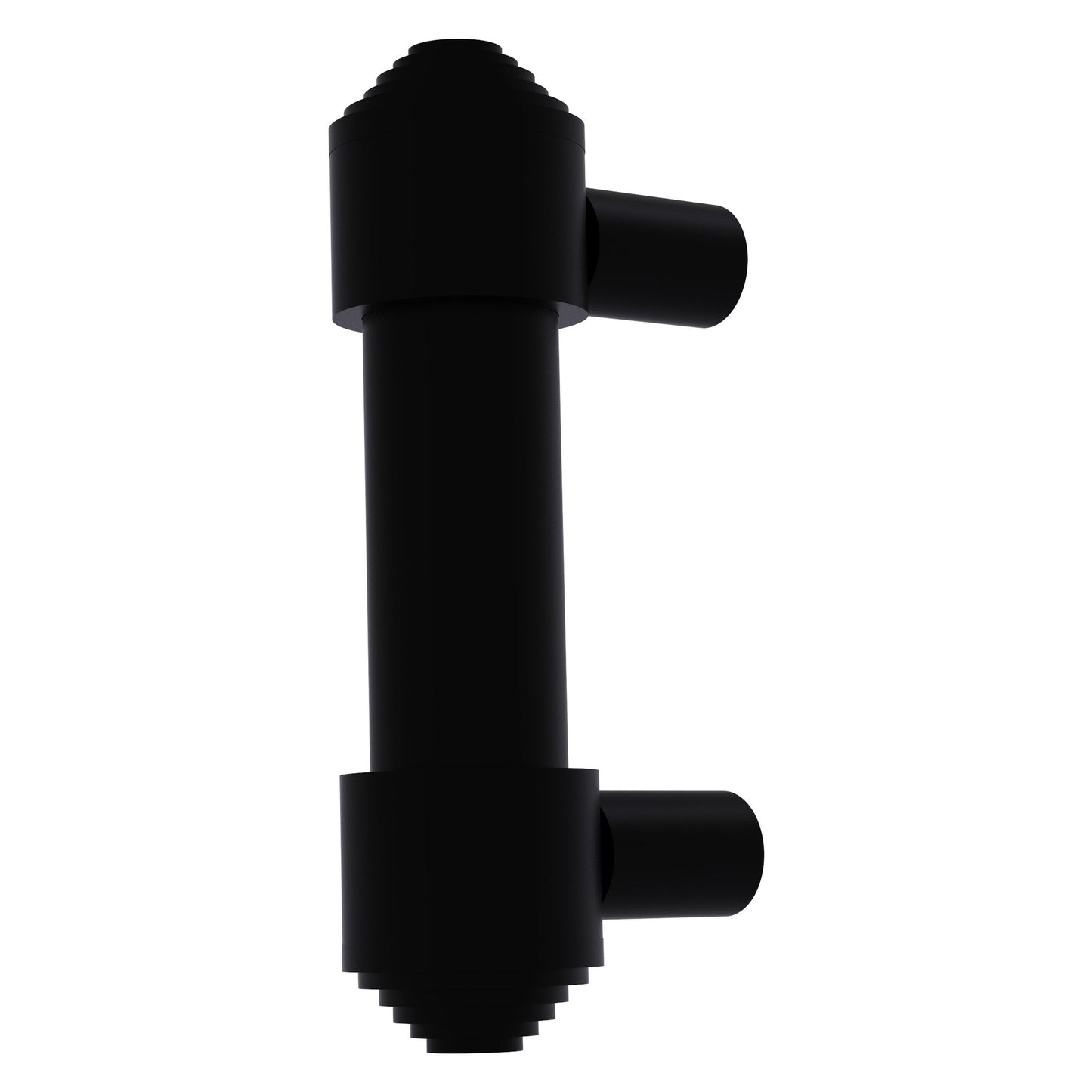 Allied Brass AT-30 3" x 1.7" Matte Black Solid Brass Cabinet Pull