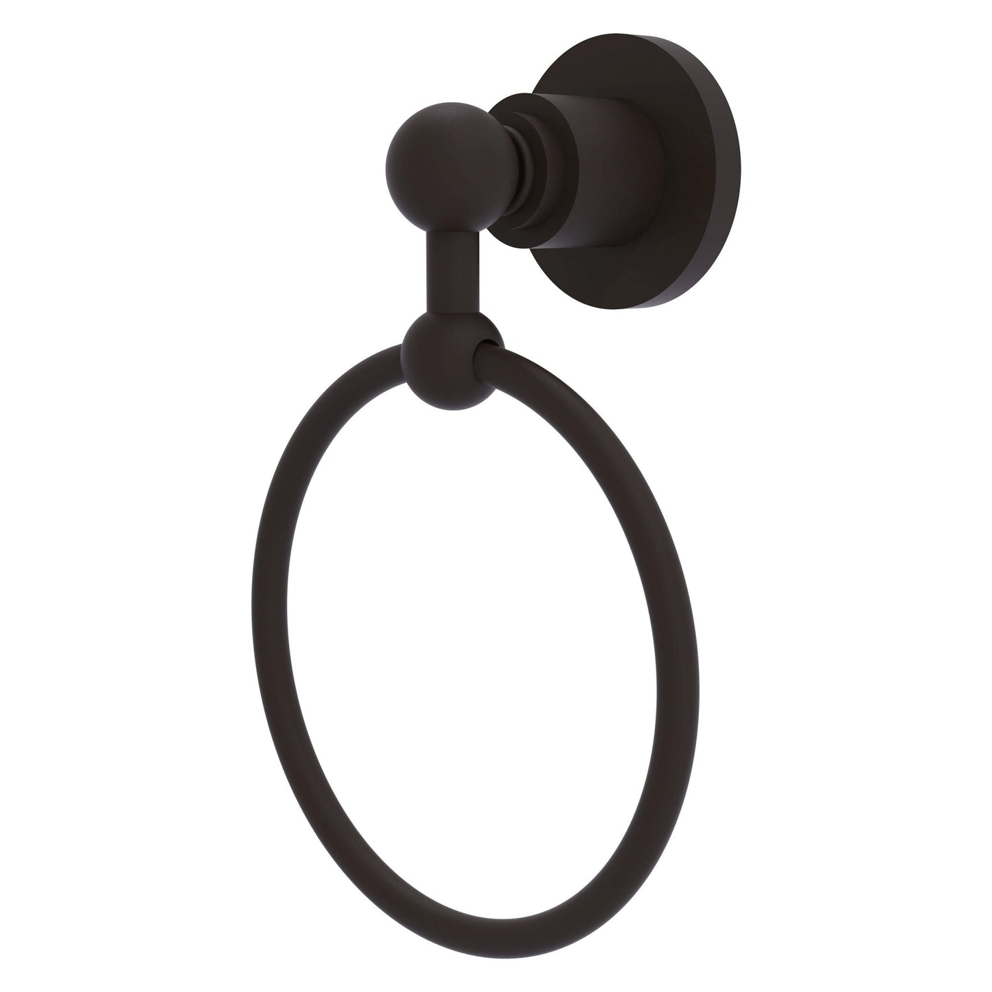 Allied Brass Astor Place 6" x 6" Oil Rubbed Bronze Solid Brass Towel Ring