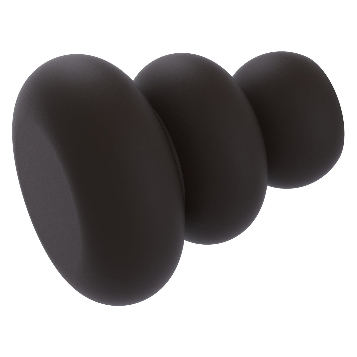 Allied Brass B-1 1" x 1" Oil Rubbed Bronze Solid Brass Cabinet Knob