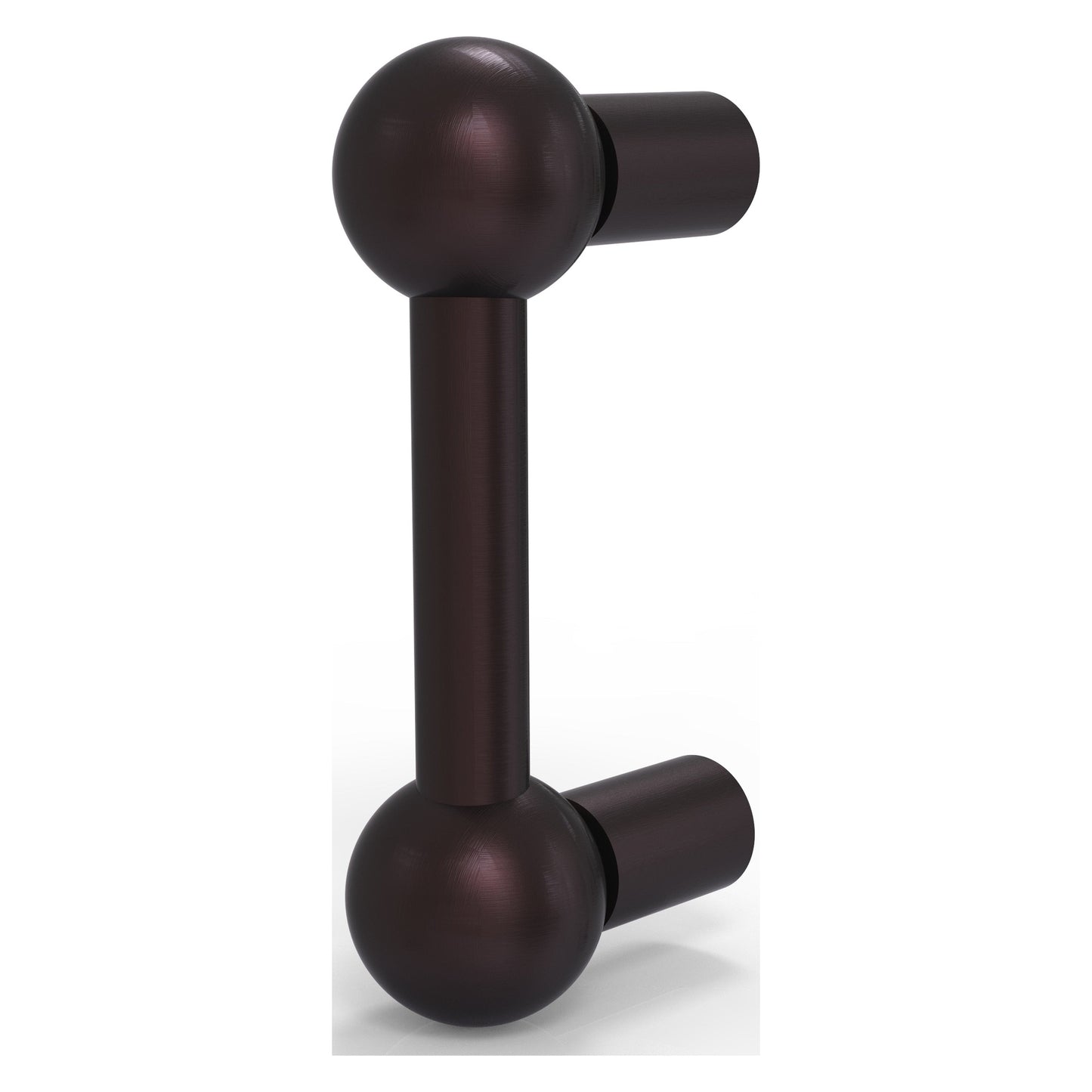 Allied Brass B-20 3" x 3" Antique Bronze Solid Brass Cabinet Pull