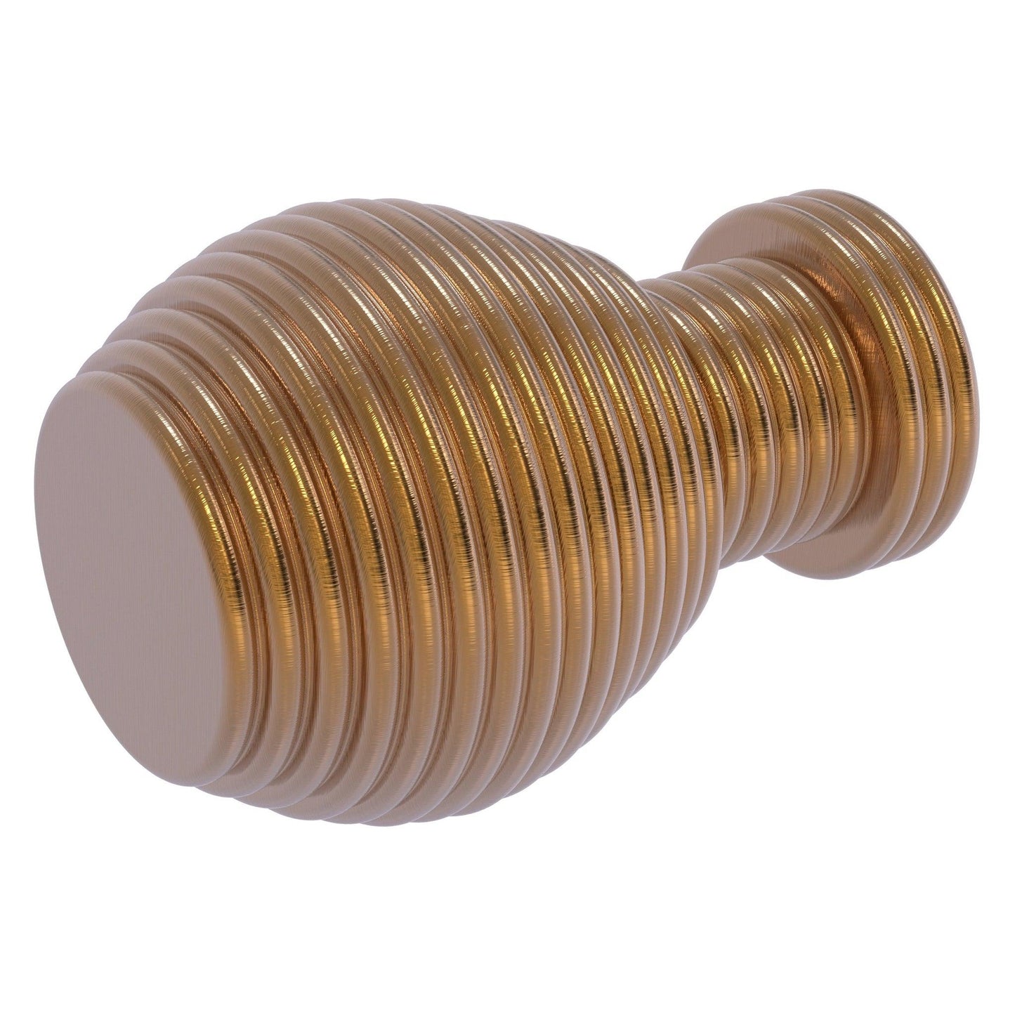 Allied Brass C-1 1" x 1" Brushed Bronze Solid Brass Designer Cabinet Knob