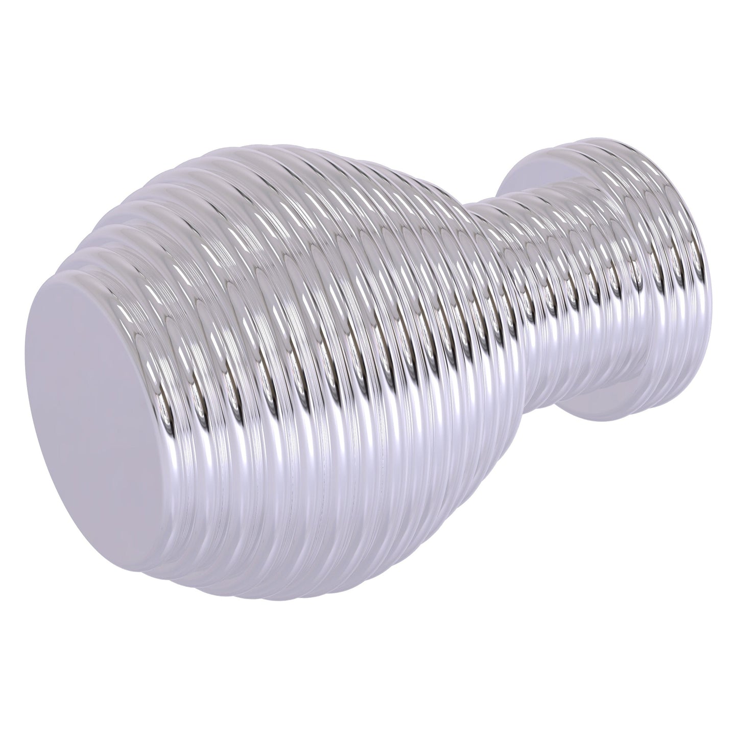 Allied Brass C-1 1" x 1" Polished Chrome Solid Brass Designer Cabinet Knob