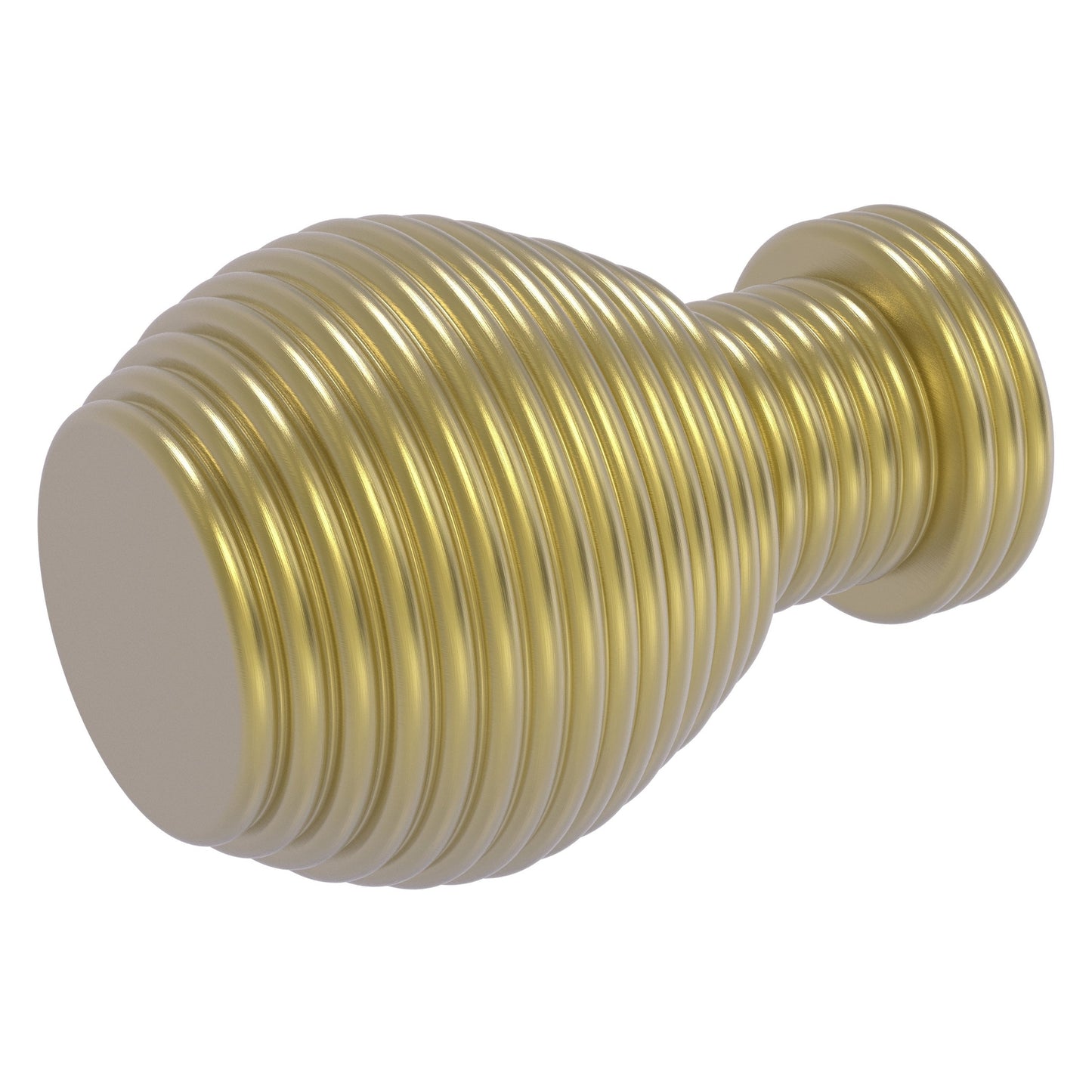 Allied Brass C-1 1" x 1" Satin Brass Solid Brass Designer Cabinet Knob