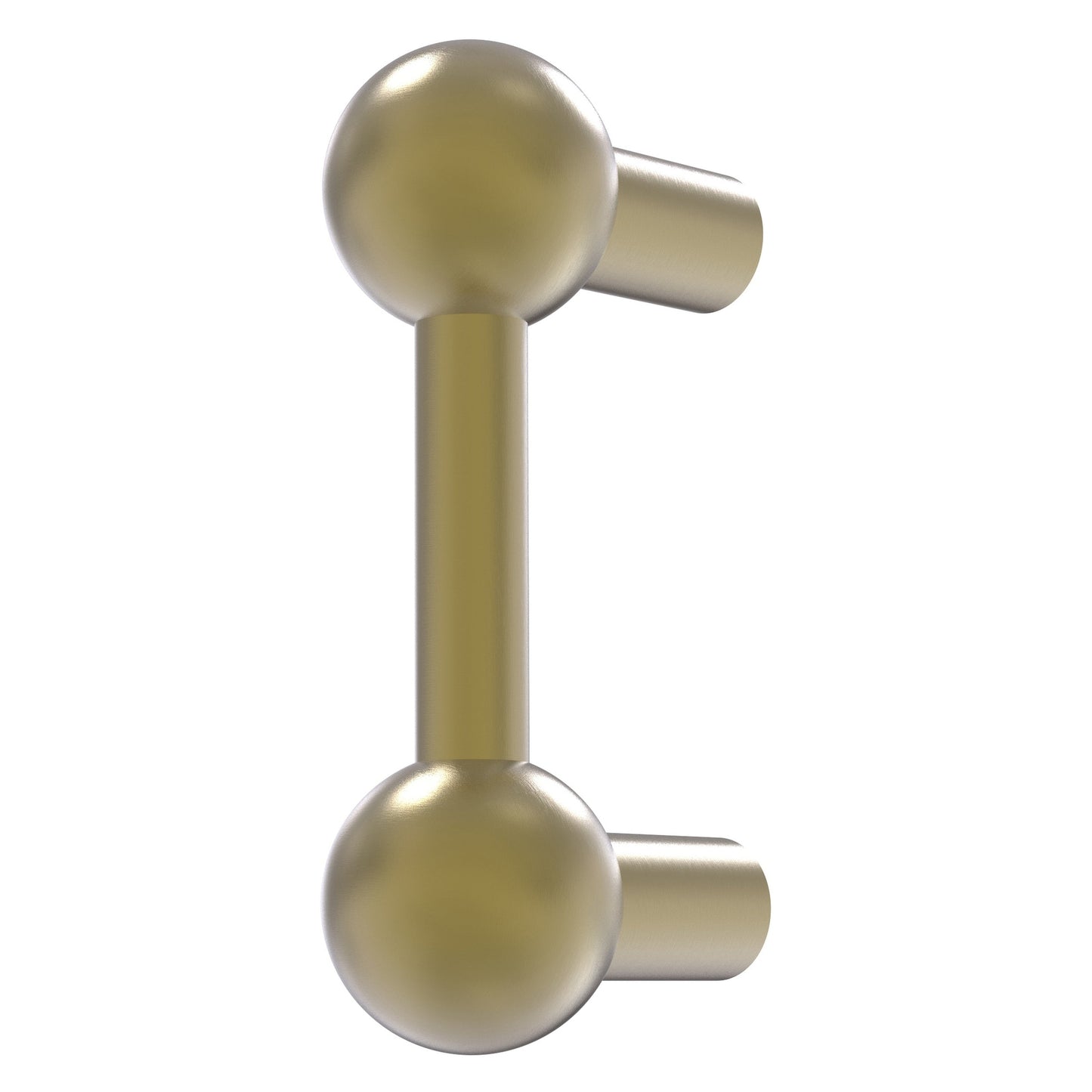 Allied Brass C-20 3" x 1" Satin Brass Solid Brass Cabinet Pull
