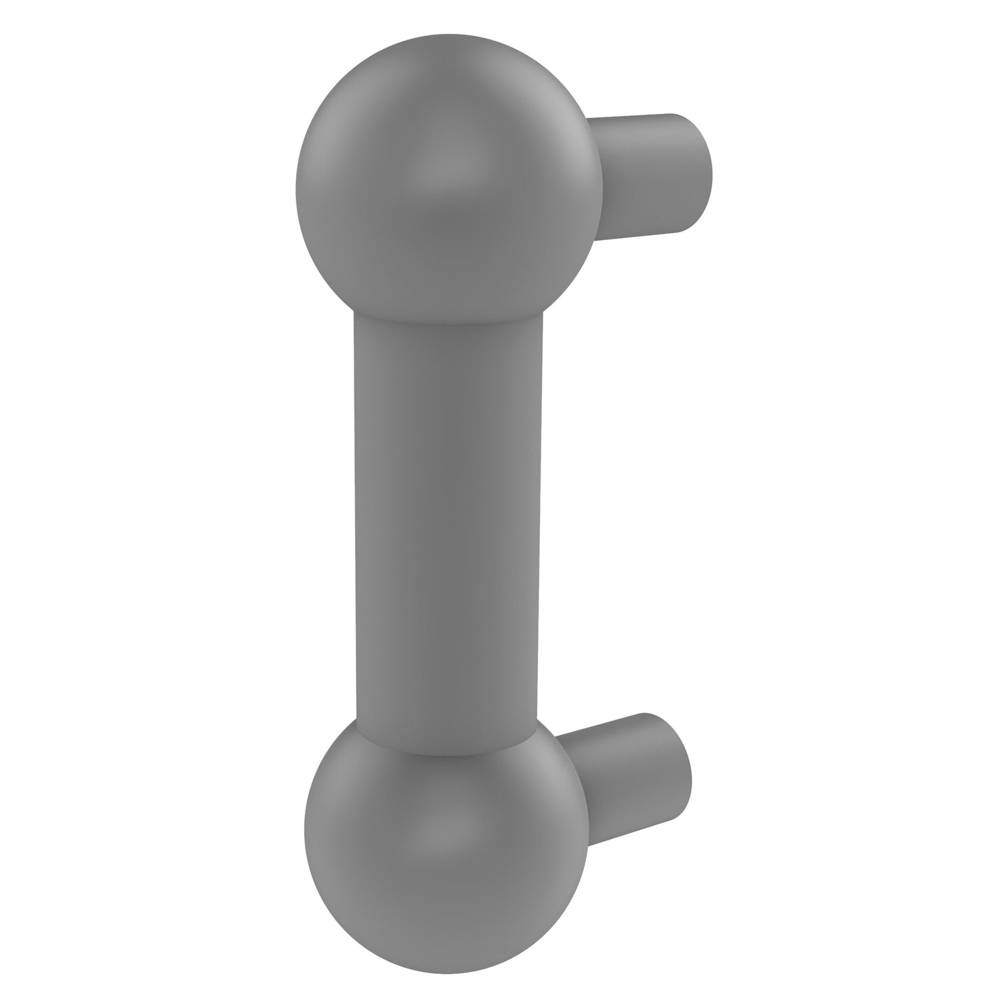 Allied Brass C-30 3" x 1" Matte Gray Solid Brass Cabinet Pull