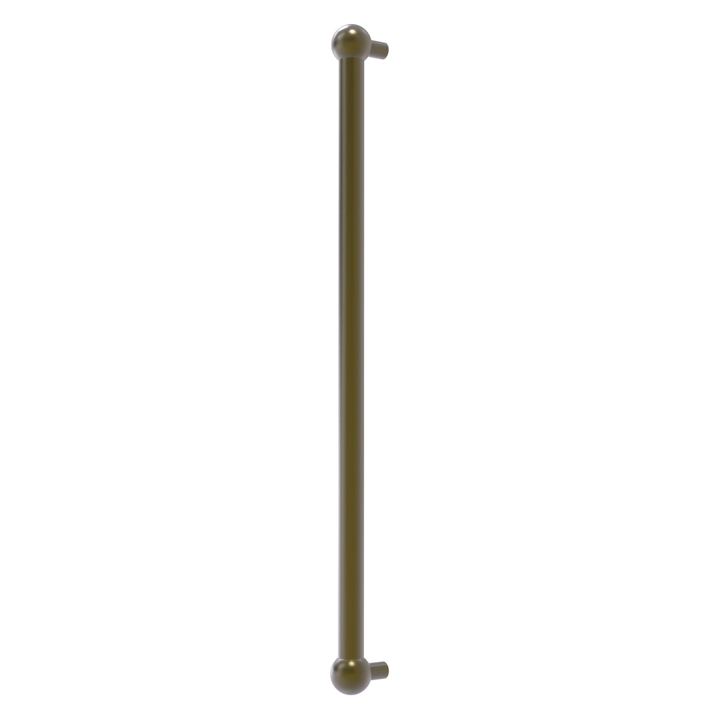 Allied Brass C-30-RP 18" x 1" Antique Brass Solid Brass Refrigerator Pull