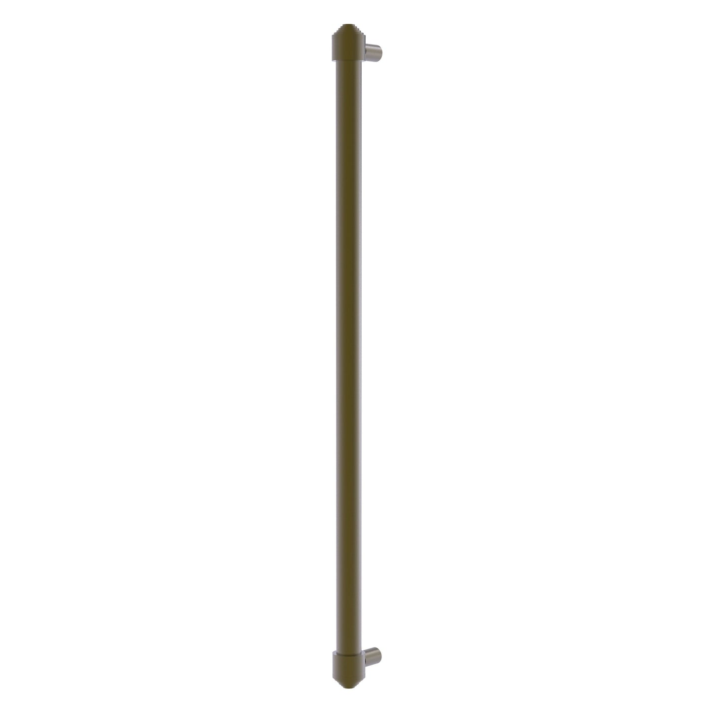Allied Brass Cabinet Hardware 18" x 1.7" Antique Brass Solid Brass Refrigerator Pull
