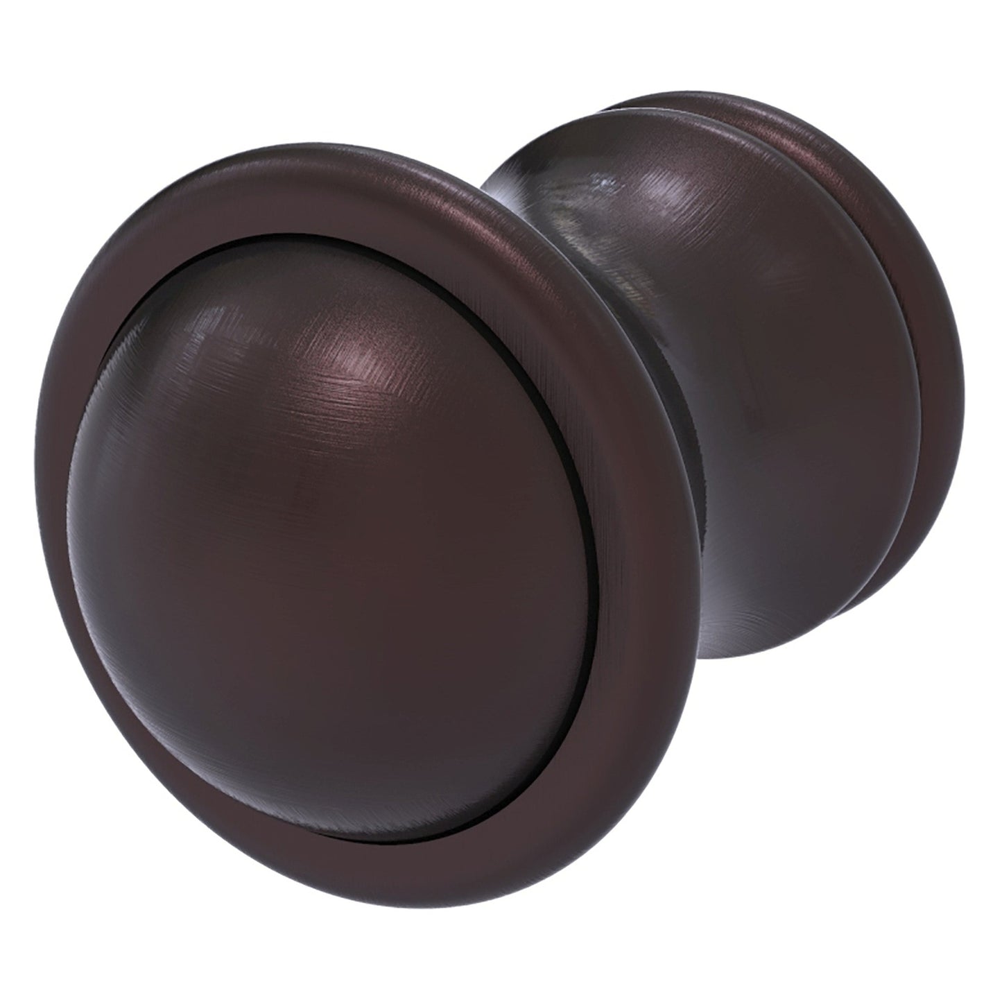 Allied Brass Carolina 1" x 1.3" Antique Bronze Solid Brass Cabinet Knob