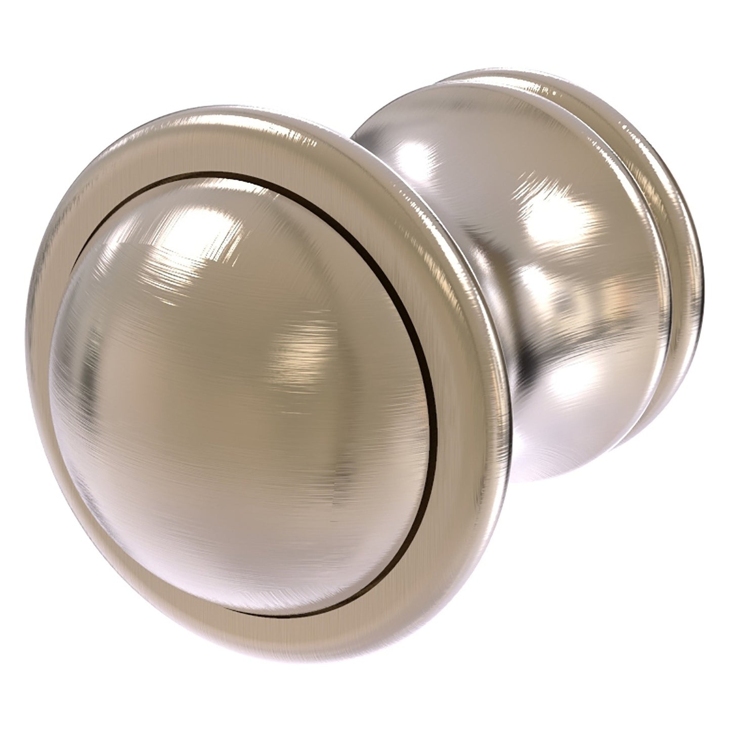 Allied Brass Carolina 1" x 1.3" Antique Pewter Solid Brass Cabinet Knob