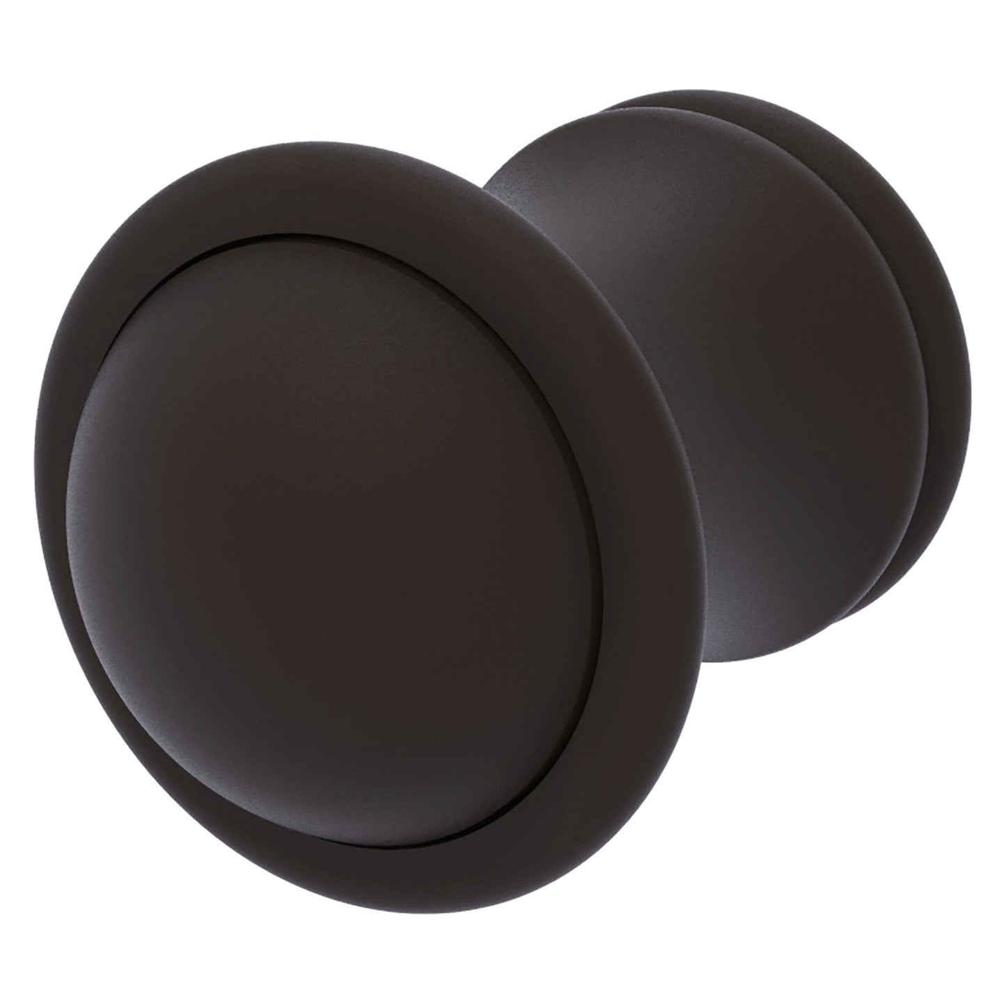 Allied Brass Carolina 1" x 1.3" Oil Rubbed Bronze Solid Brass Cabinet Knob