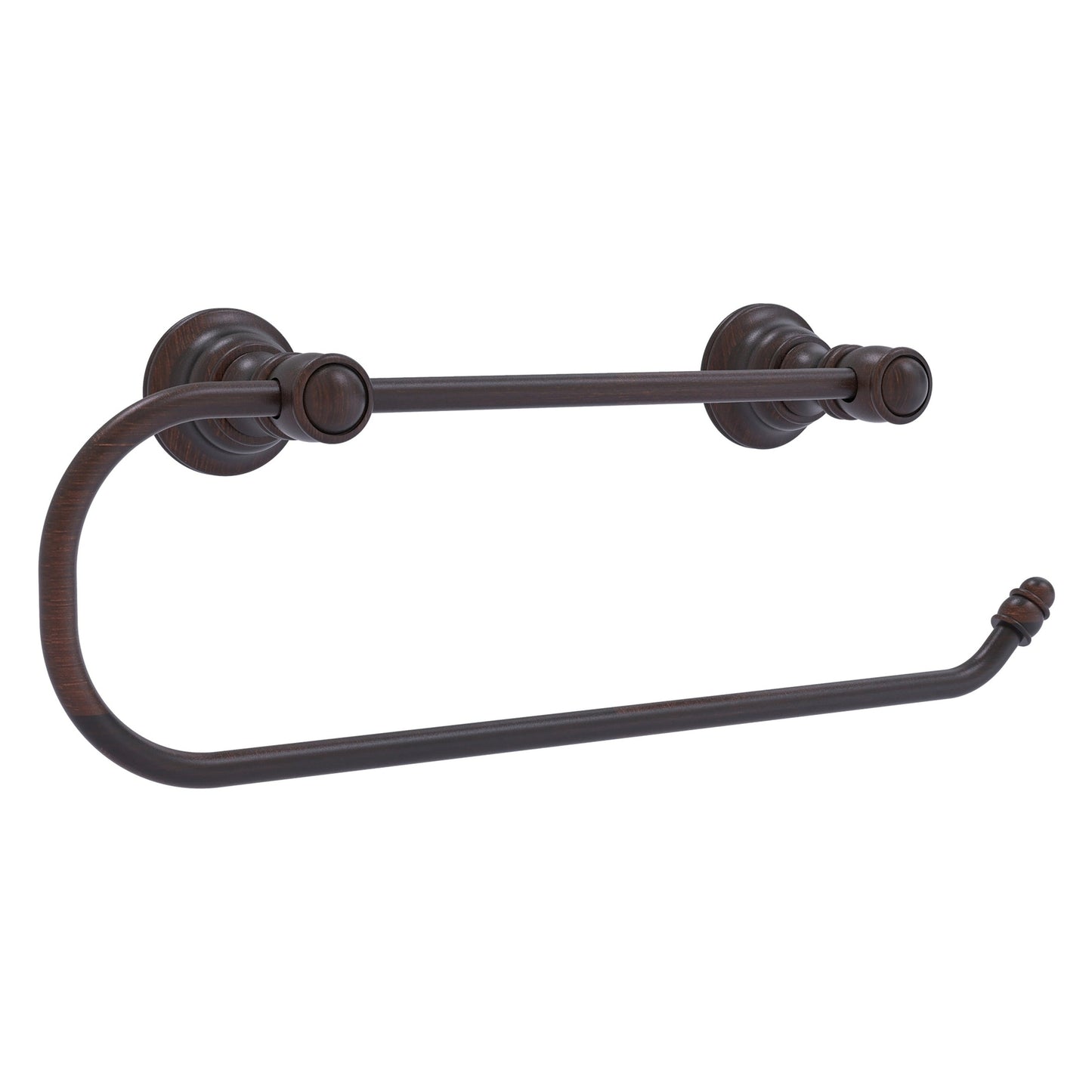 Allied Brass Carolina 14.2" x 3.3" Venetian Bronze Solid Brass Wall-Mounted Paper Towel Holder
