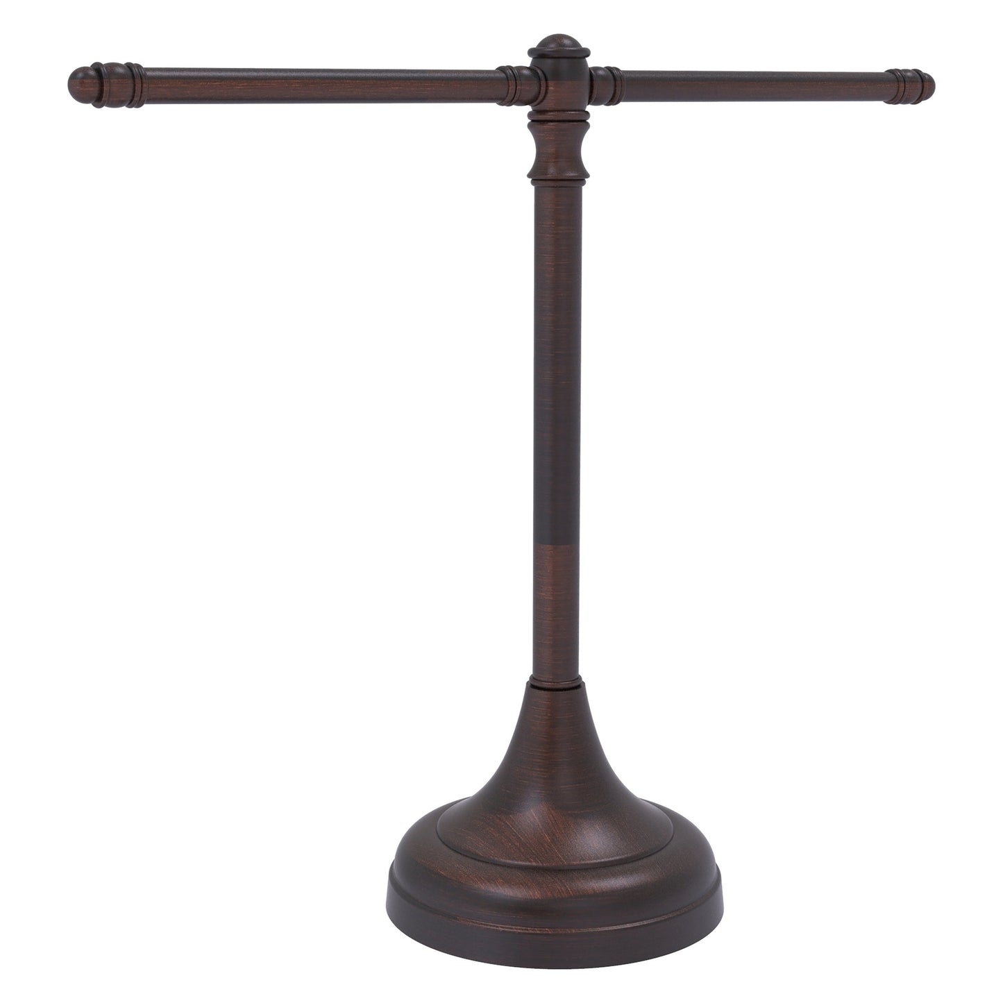 Allied Brass Carolina 16.3" x 5.5" Venetian Bronze Solid Brass Guest Towel Stand