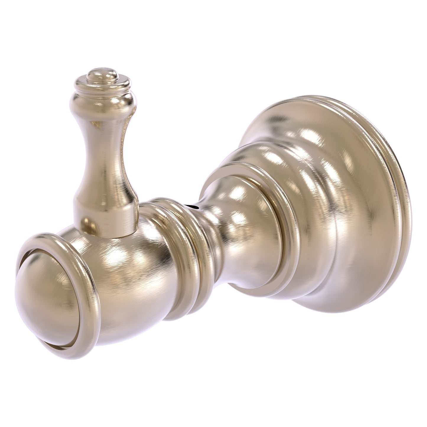 Allied Brass Carolina 2" x 3.2" Antique Pewter Solid Brass Robe Hook
