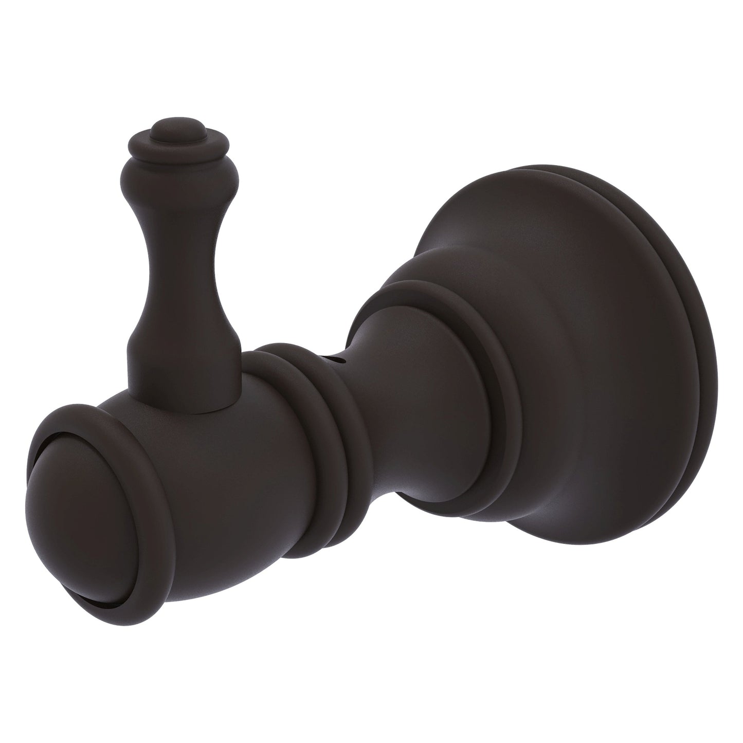 Allied Brass Carolina 2" x 3.2" Oil Rubbed Bronze Solid Brass Robe Hook