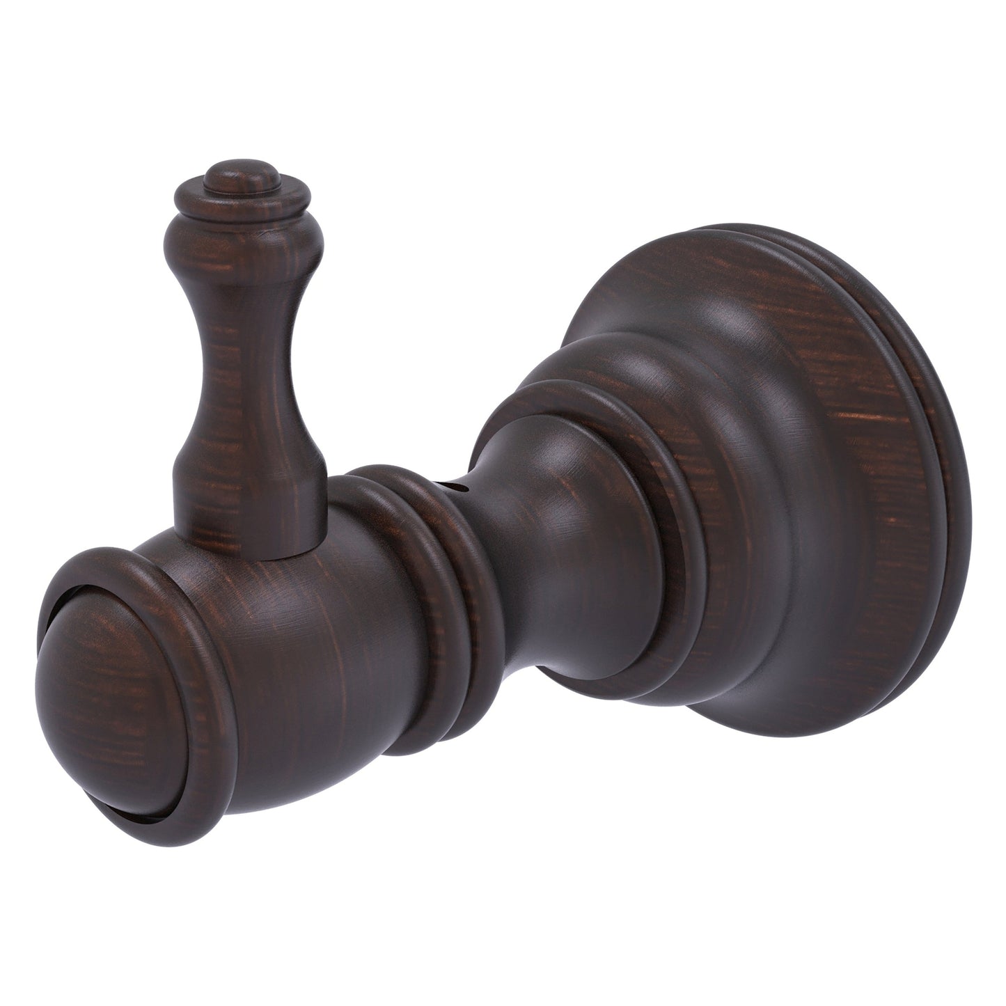 Allied Brass Carolina 2" x 3.2" Venetian Bronze Solid Brass Robe Hook