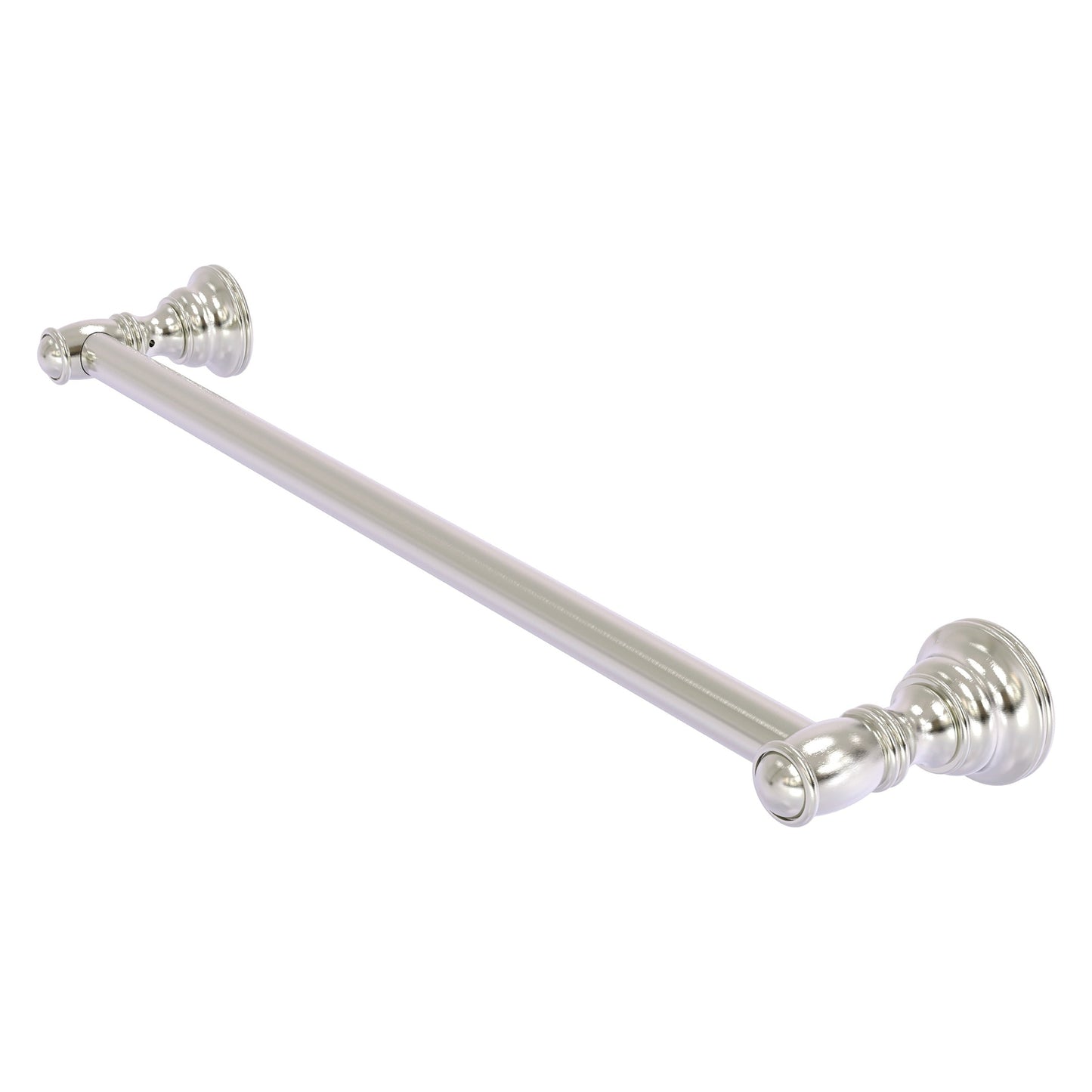 Allied Brass Carolina 20" x 2" Satin Nickel Solid Brass Towel Bar