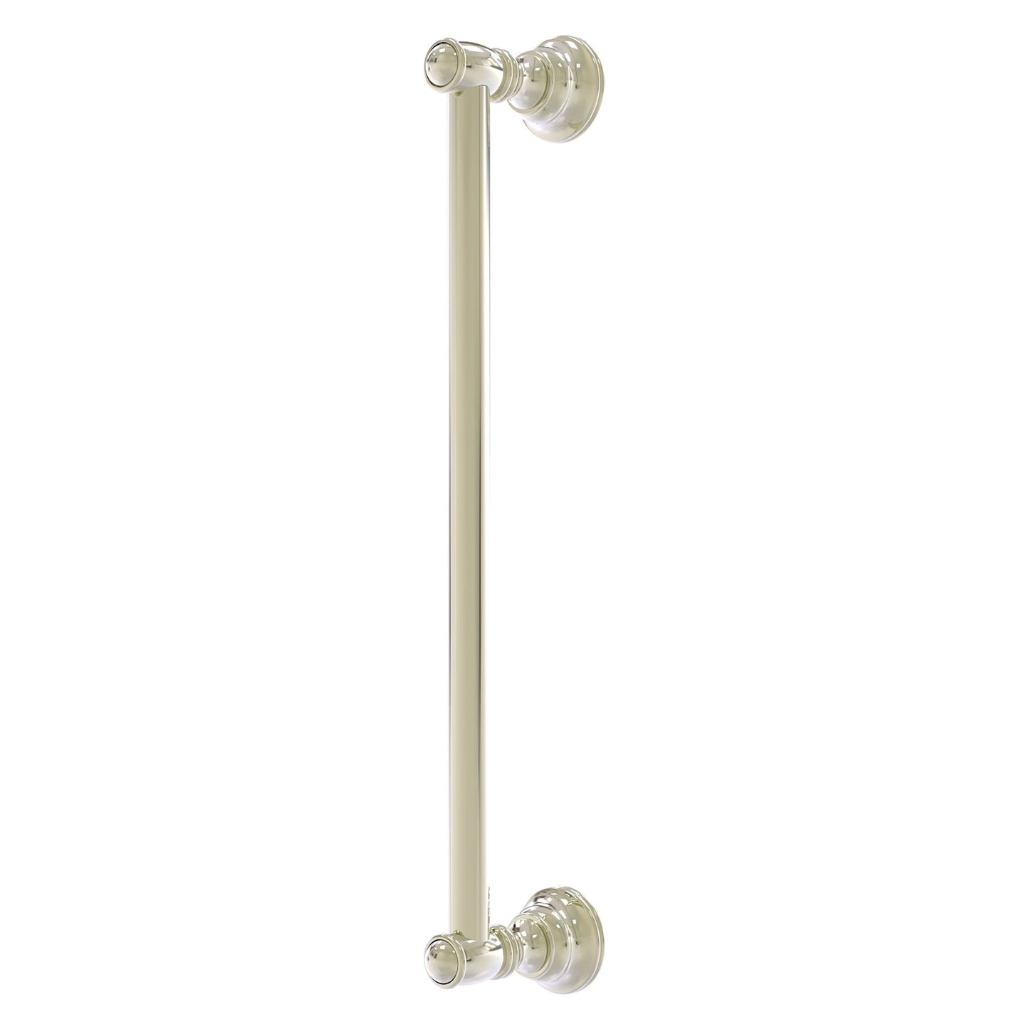Allied Brass Carolina 20" x 3.6" Polished Nickel Solid Brass Refrigerator Pull
