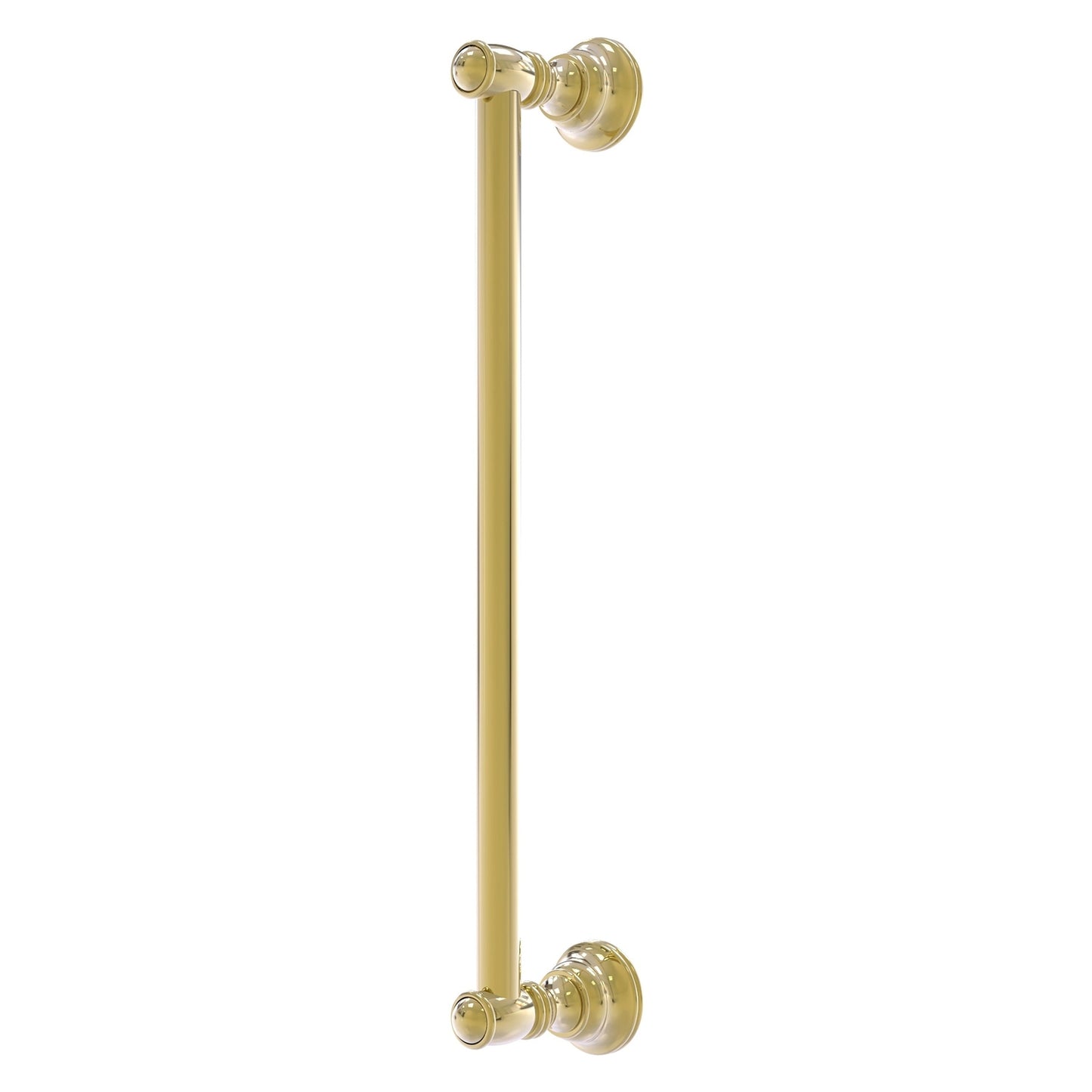 Allied Brass Carolina 20" x 3.6" Unlacquered Brass Solid Brass Refrigerator Pull