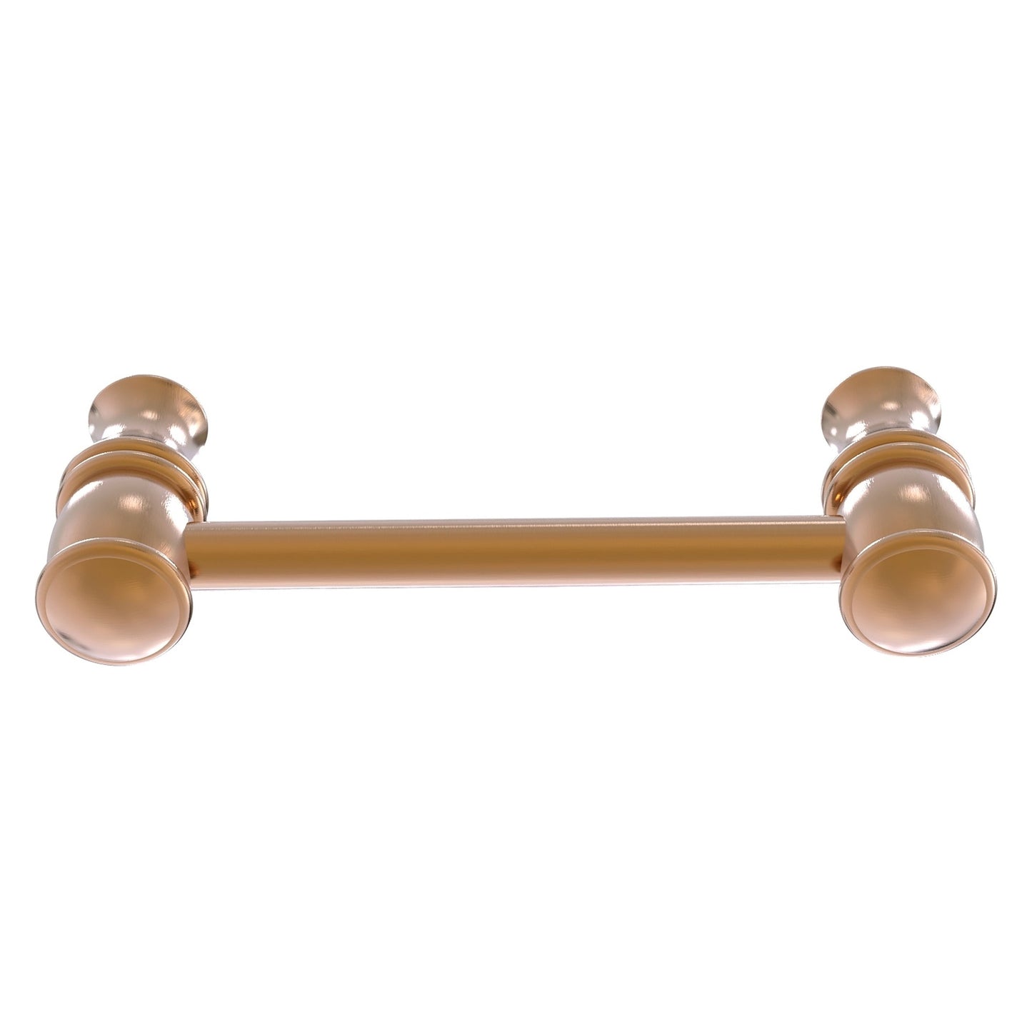 Allied Brass Carolina 4.8" x 1.7" Brushed Bronze Solid Brass Cabinet Pull