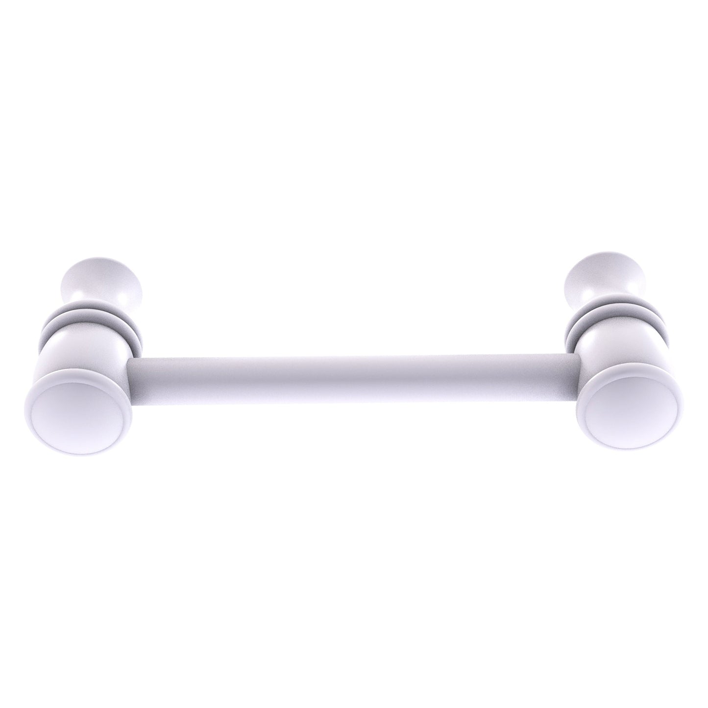 Allied Brass Carolina 4.8" x 1.7" Matte White Solid Brass Cabinet Pull