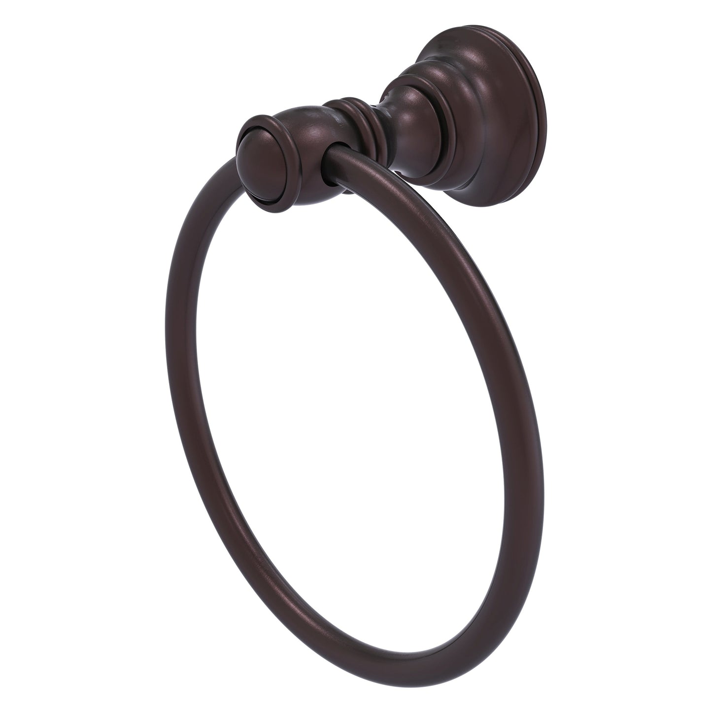 Allied Brass Carolina 6" x 3.285" Antique Bronze Solid Brass Towel Ring