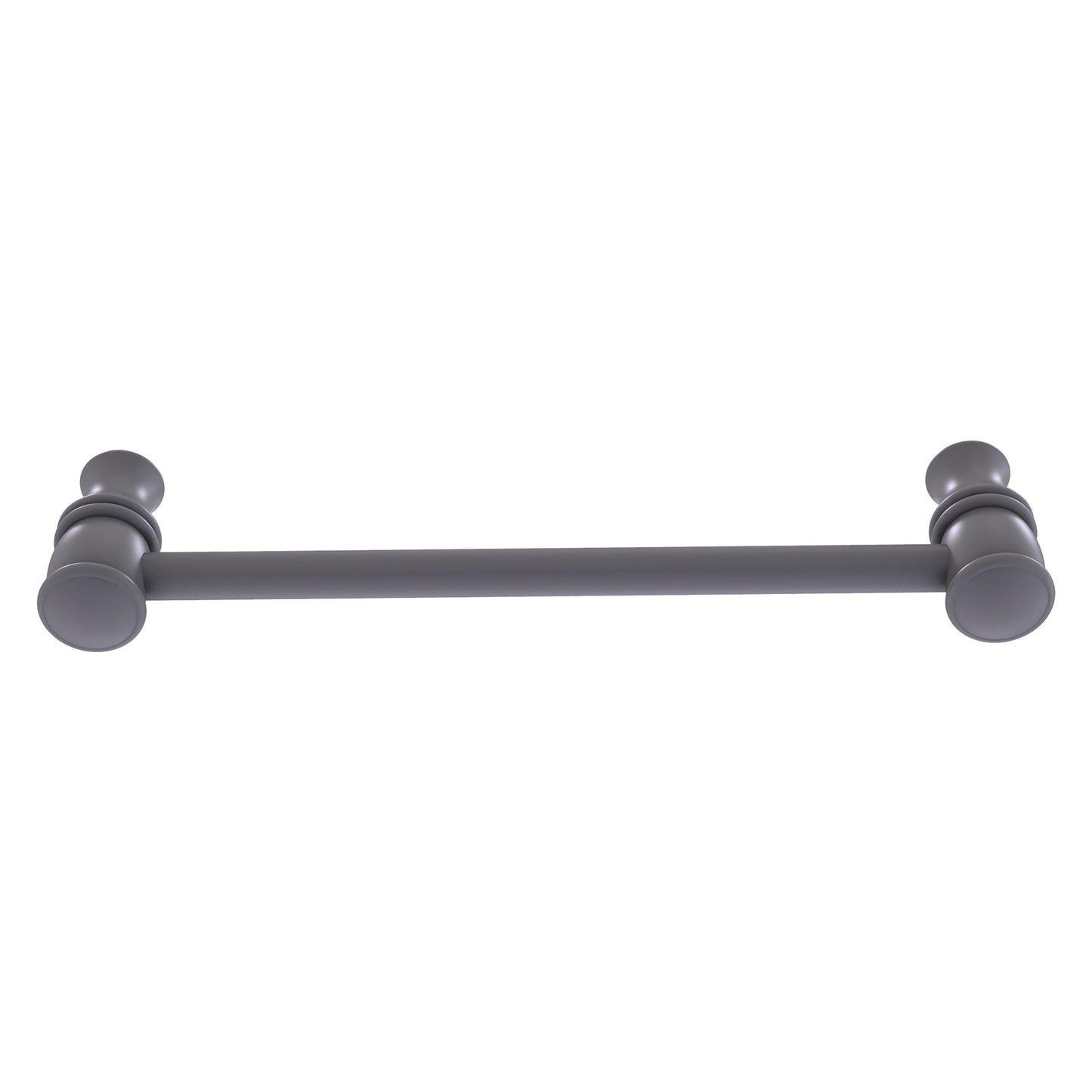 Allied Brass Carolina 6.8" x 1.7" Matte Gray Solid Brass Cabinet Pull