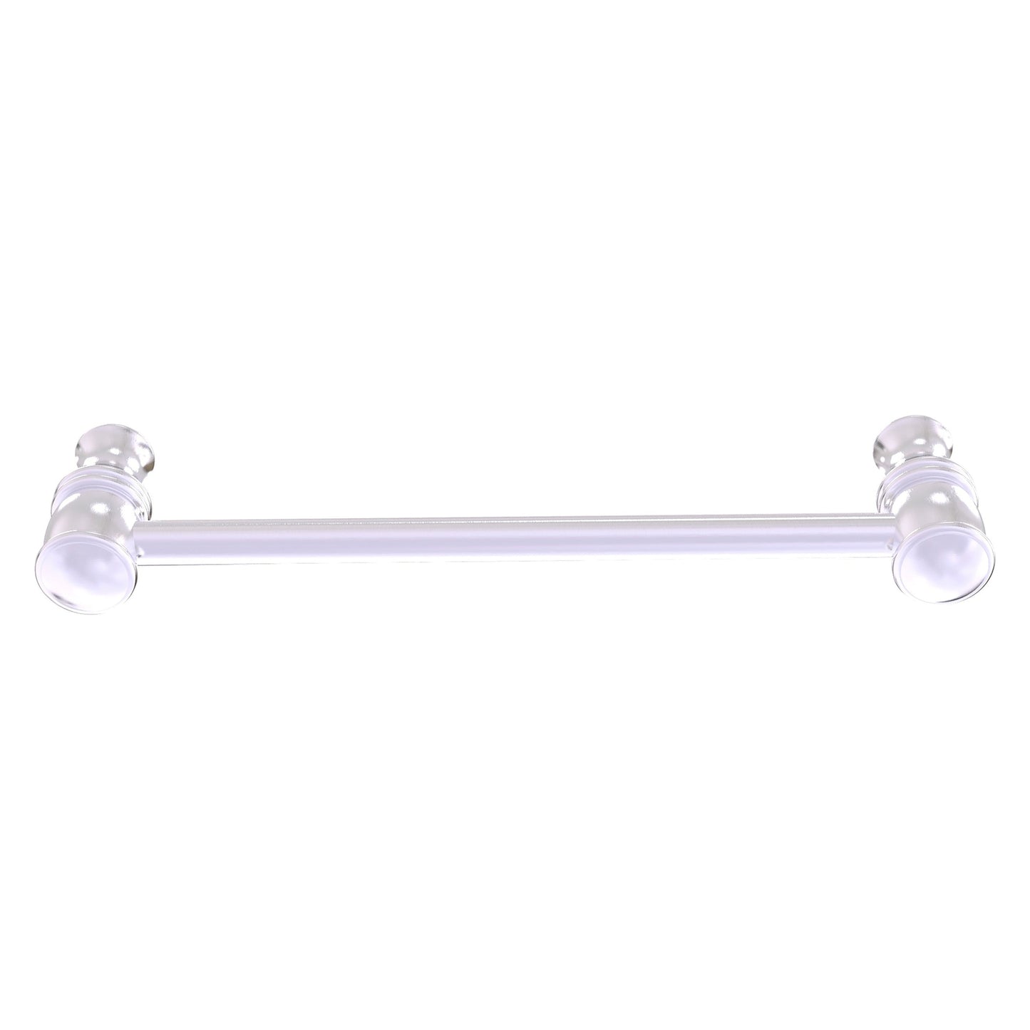 Allied Brass Carolina 6.8" x 1.7" Satin Chrome Solid Brass Cabinet Pull