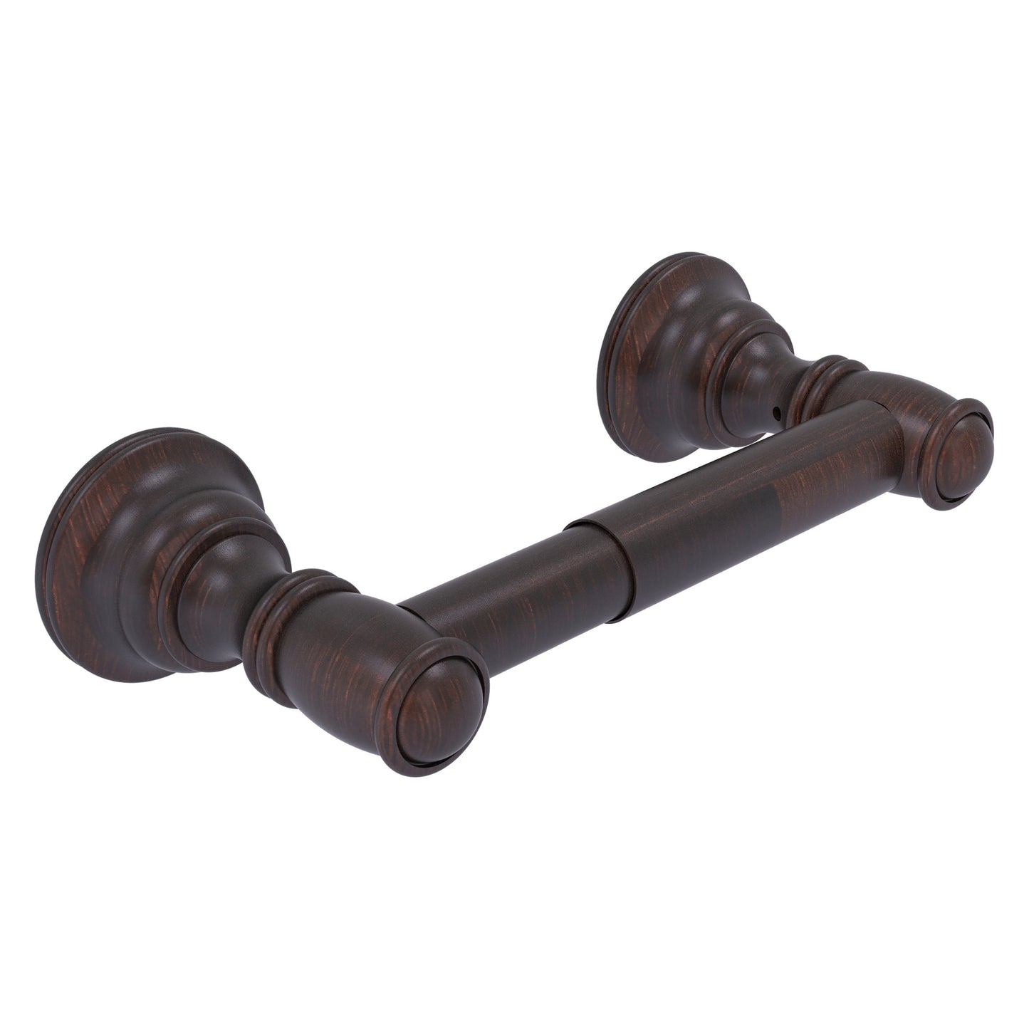 Allied Brass Carolina 8" x 3.3" Venetian Bronze Solid Brass 2-Post Toilet Tissue Holder