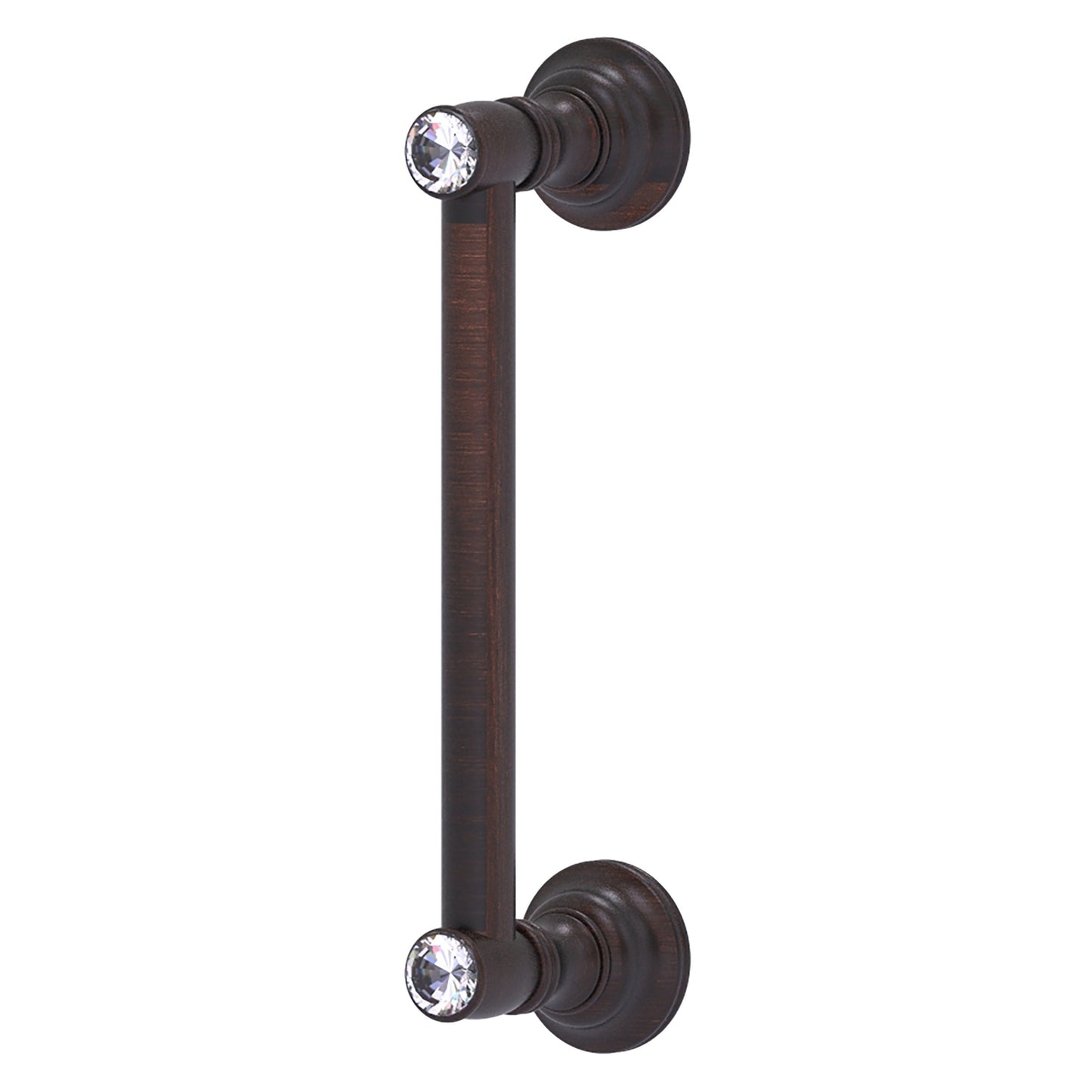 Allied Brass Carolina Crystal 10" x 3.6" Venetian Bronze Solid Brass Door Pull