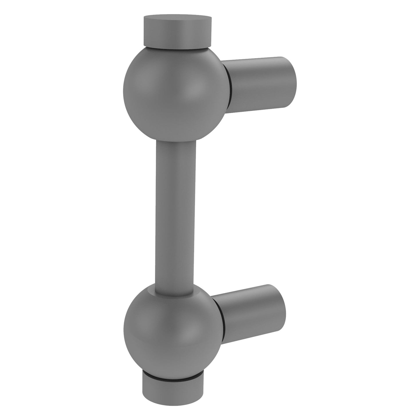 Allied Brass D-20 3" x 1" Matte Gray Solid Brass Cabinet Pull