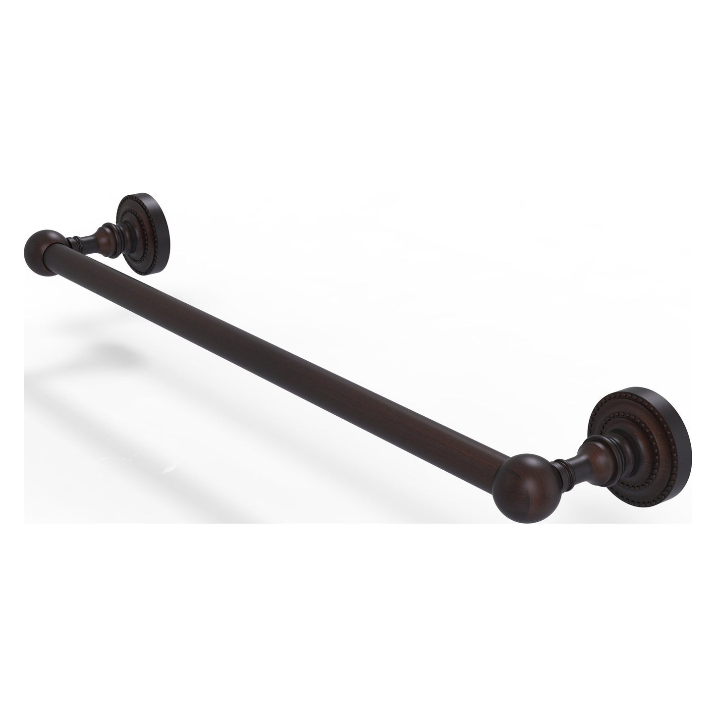 Allied Brass Dottingham 26.2" x 3.7" Venetian Bronze Solid Brass Towel Bar