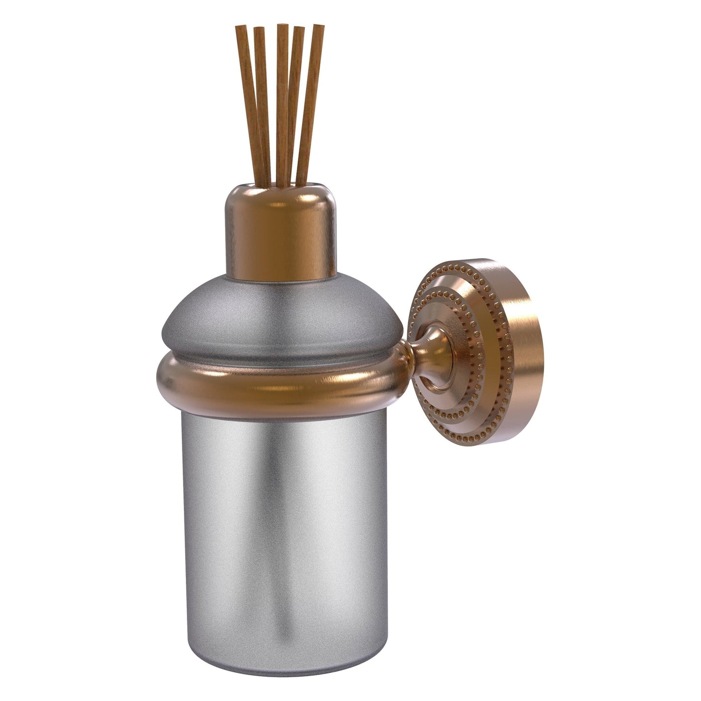 Allied Brass Dottingham 2.8" x 4.65" Brushed Bronze Solid Brass Wall-Mounted Scent Stick Holder