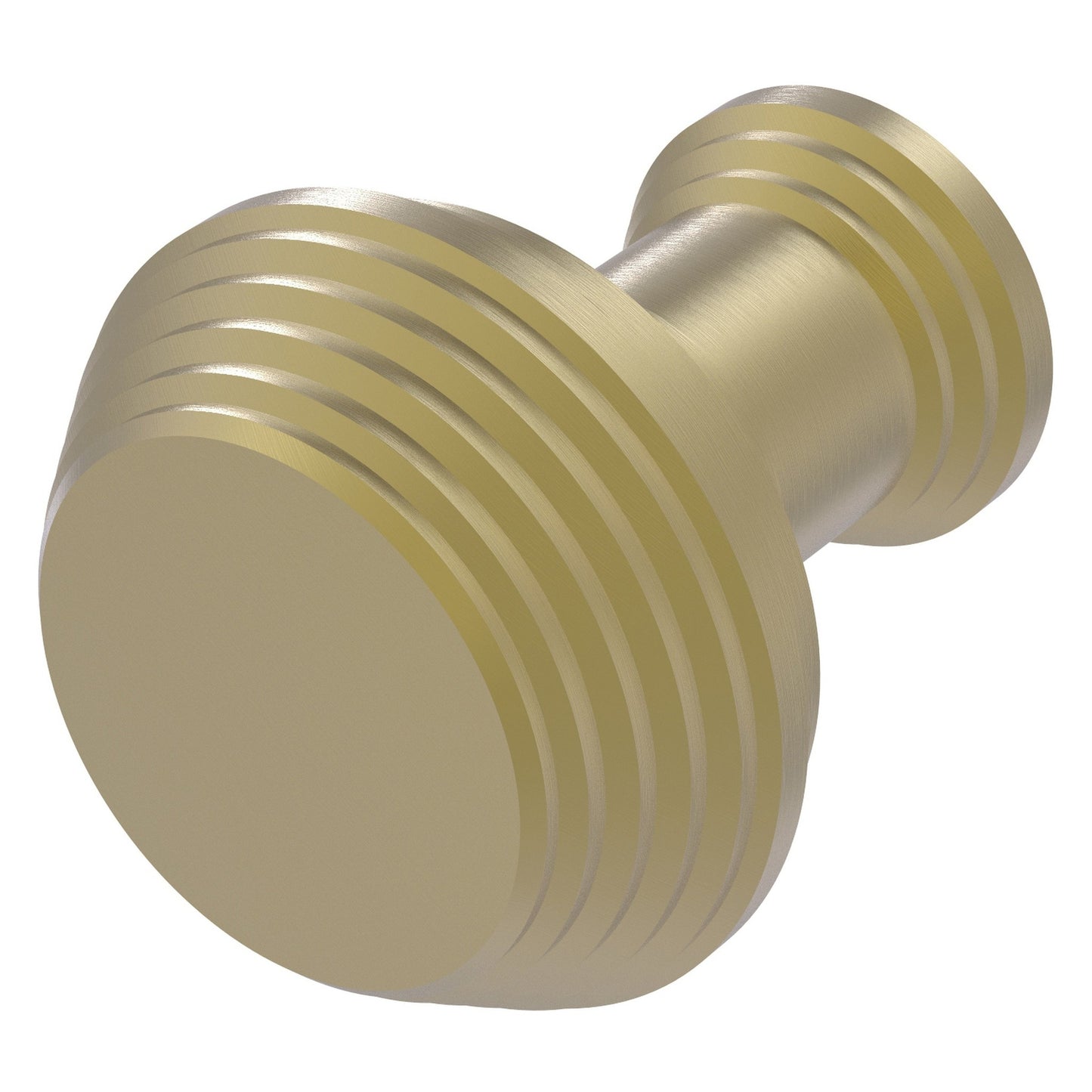 Allied Brass E-1 1" x 1" Satin Brass Solid Brass Designer Cabinet Knob