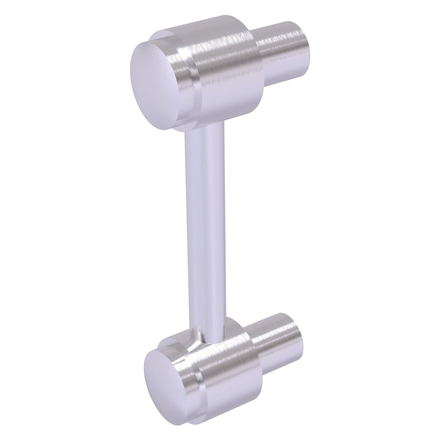 Allied Brass F-20 3" x 1" Satin Chrome Solid Brass Cabinet Pull
