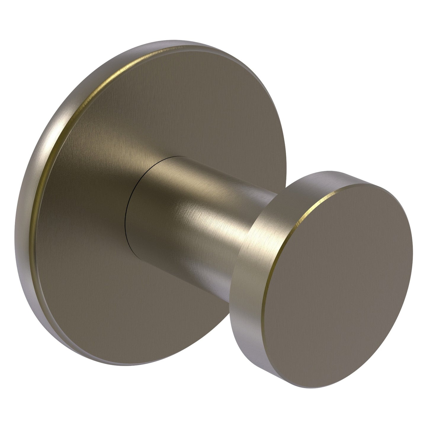Allied Brass Fresno 3" x 2" Antique Brass Solid Brass Robe Hook