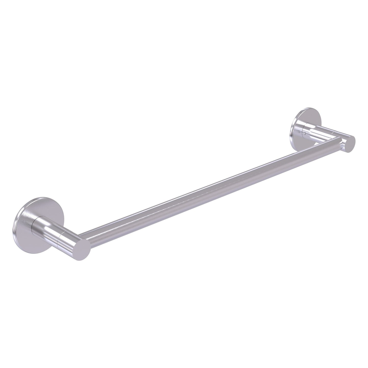 Allied Brass Fresno 36" x 38" Satin Chrome Solid Brass Towel Bar