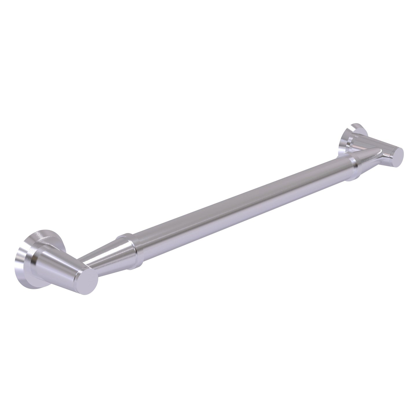 Allied Brass MD-GRS-32 34" x 3.5" Satin Chrome Solid Brass Smooth Grab Bar