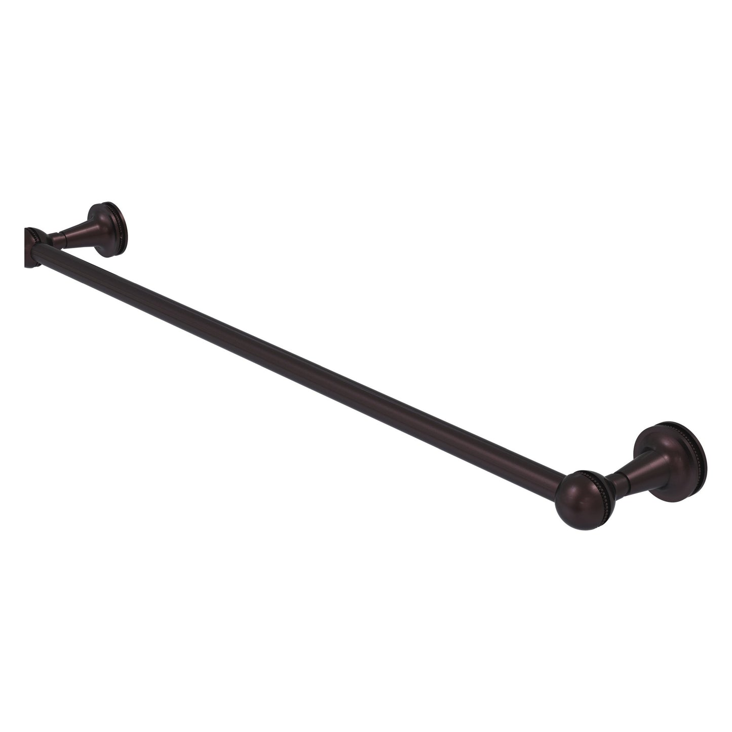 Allied Brass Mambo 24" x 25" Antique Bronze Solid Brass Towel Bar