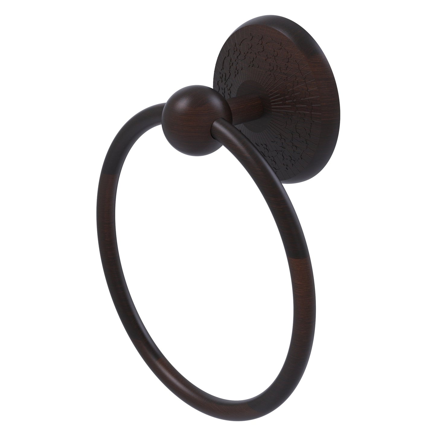 Allied Brass Monte Carlo 6" x 6" Venetian Bronze Solid Brass Towel Ring