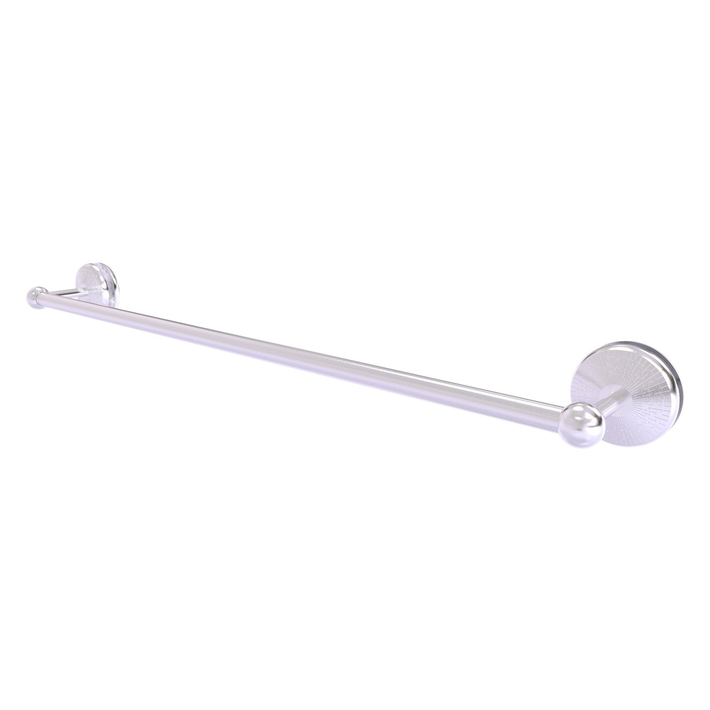 Allied Brass Monte Carlo MC-41-SM-30 33" x N/A" Satin Chrome Solid Brass Shower Door Towel Bar