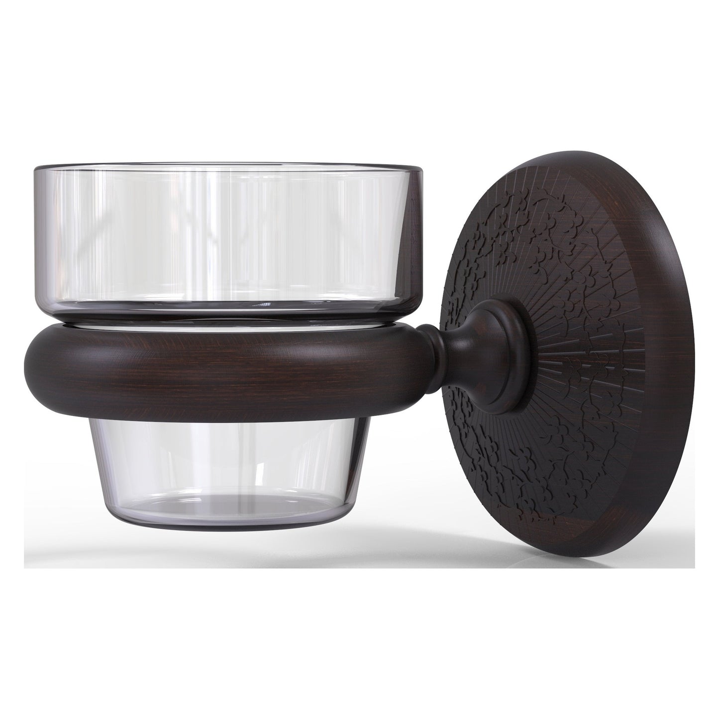 Allied Brass Monte Carlo MC-64 3.1" x 2.5" Venetian Bronze Solid Brass Wall-Mounted Votive Candle Holder