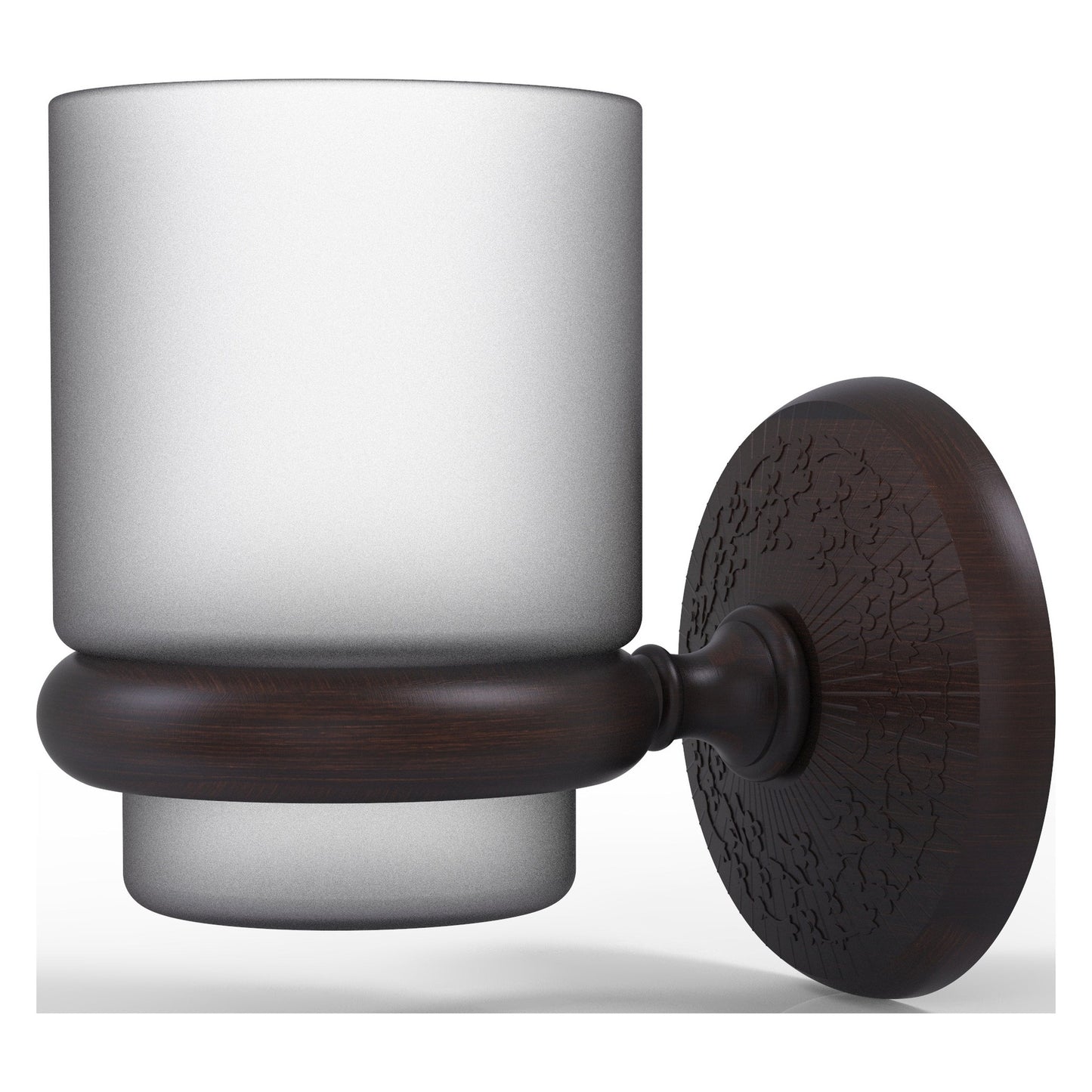 Allied Brass Monte Carlo MC-66 3.1" x 2.5" Venetian Bronze Solid Brass Wall-Mounted Tumbler Holder