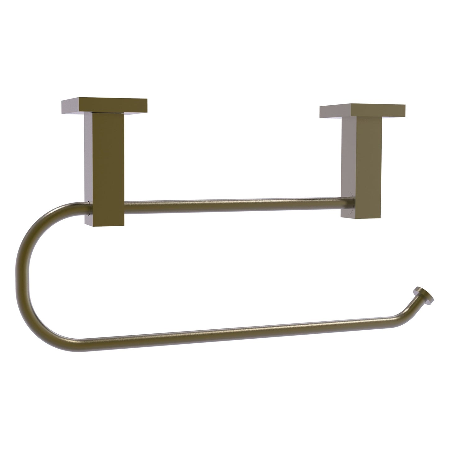 Allied Brass Montero 14.1" x 7.4" Antique Brass Solid Brass Under Cabinet Paper Towel Holder