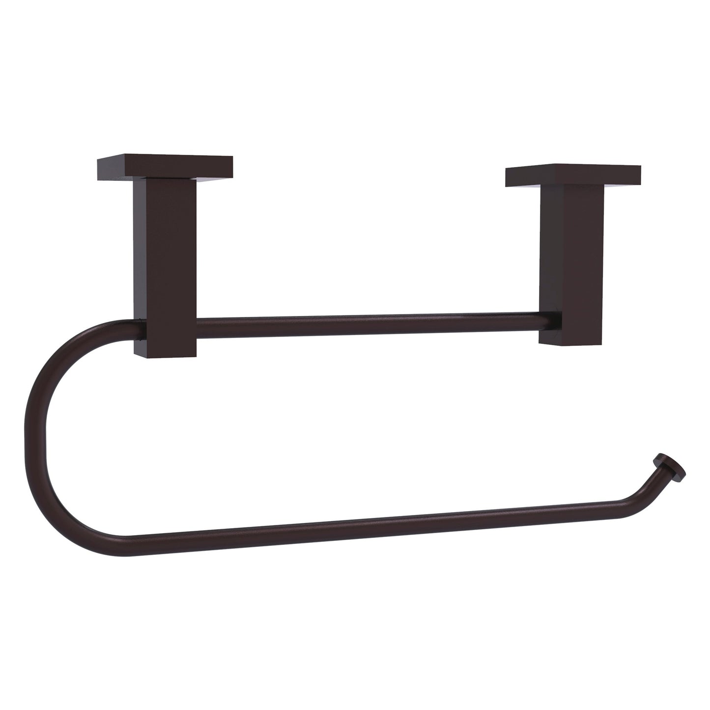Allied Brass Montero 14.1" x 7.4" Antique Bronze Solid Brass Under Cabinet Paper Towel Holder