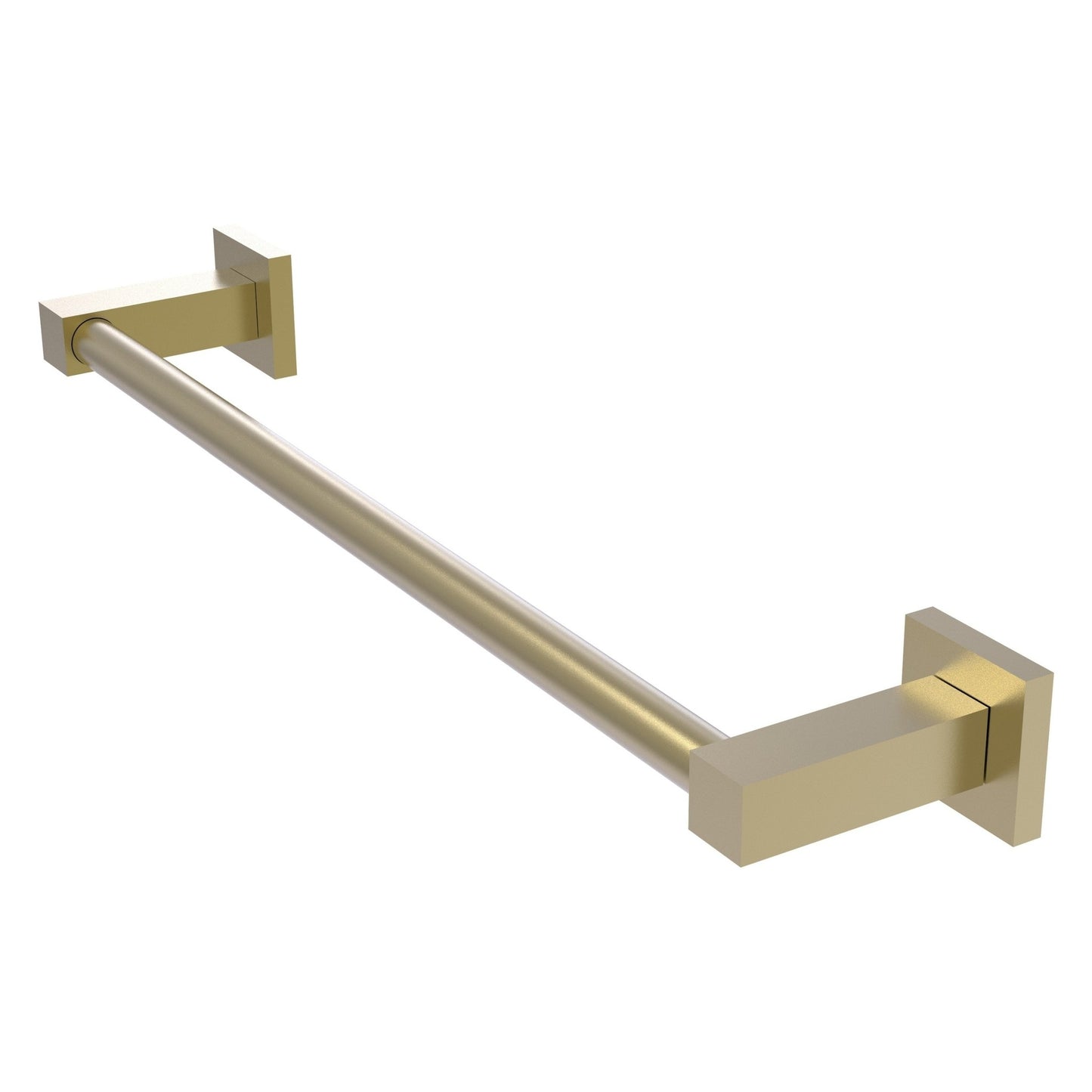 Allied Brass Montero 25.7" x 3.7" Satin Brass Solid Brass Contemporary Towel Bar