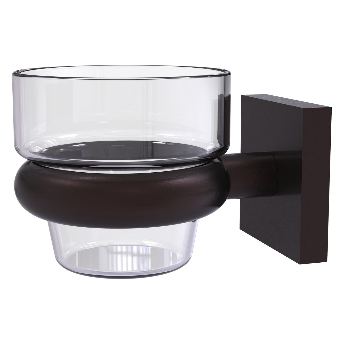 Allied Brass Montero 3" x 3.8" Antique Bronze Solid Brass Wall-Mounted Votive Candle Holder