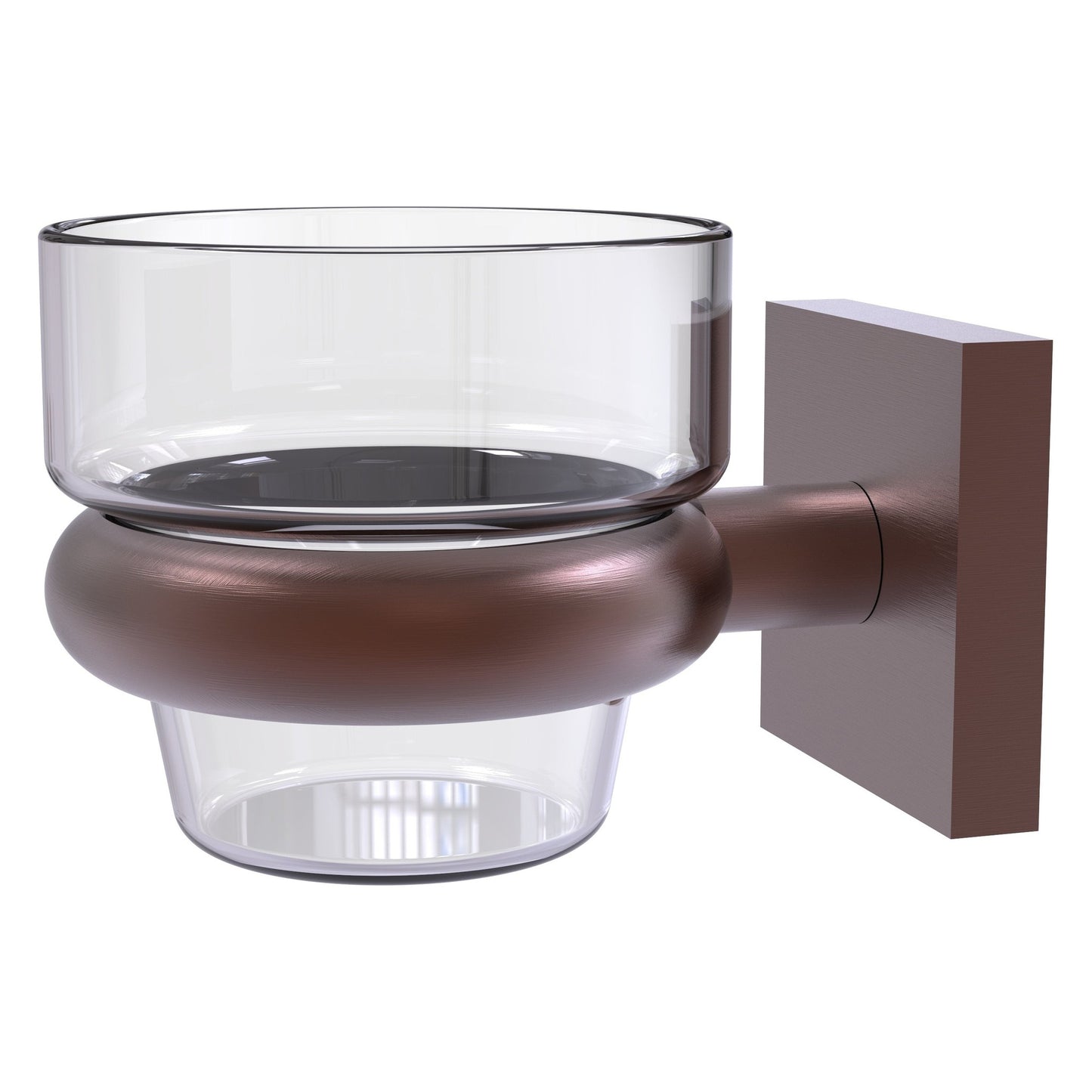 Allied Brass Montero 3" x 3.8" Antique Copper Solid Brass Wall-Mounted Votive Candle Holder