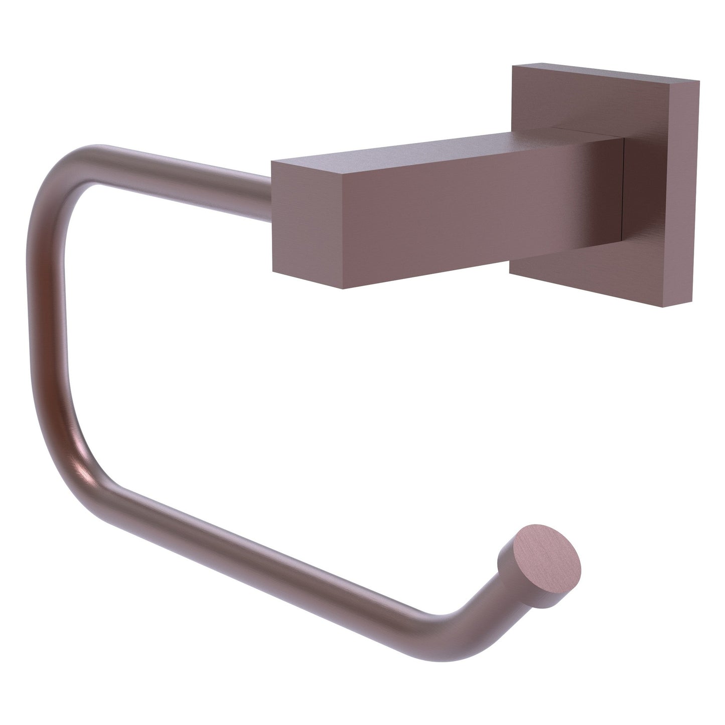 Allied Brass Montero 7.8" x 3.7" Antique Copper Solid Brass Euro-Style Toilet Tissue Holder