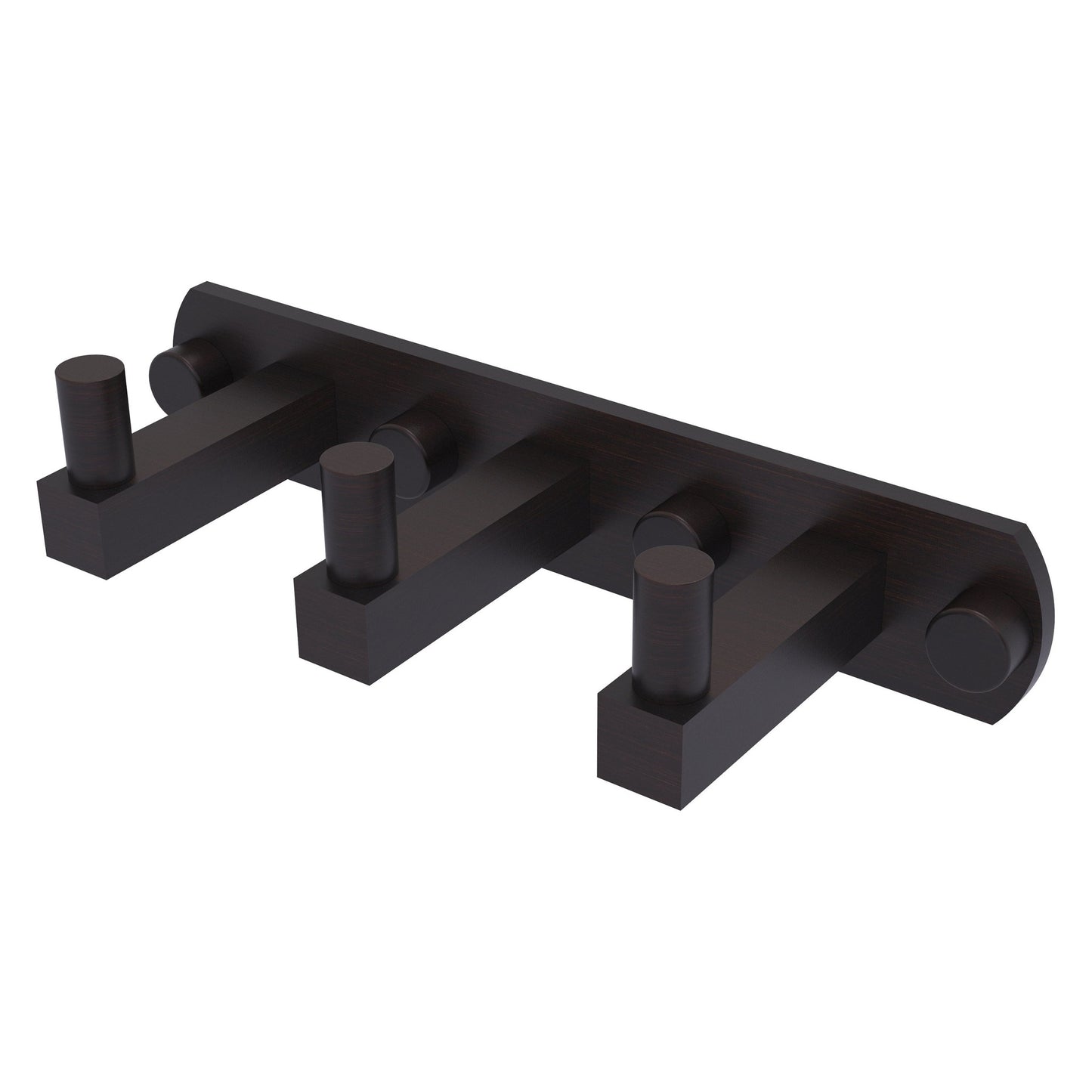Allied Brass Montero 8" x 2.8" Venetian Bronze Solid Brass 2-Position Multi Hook